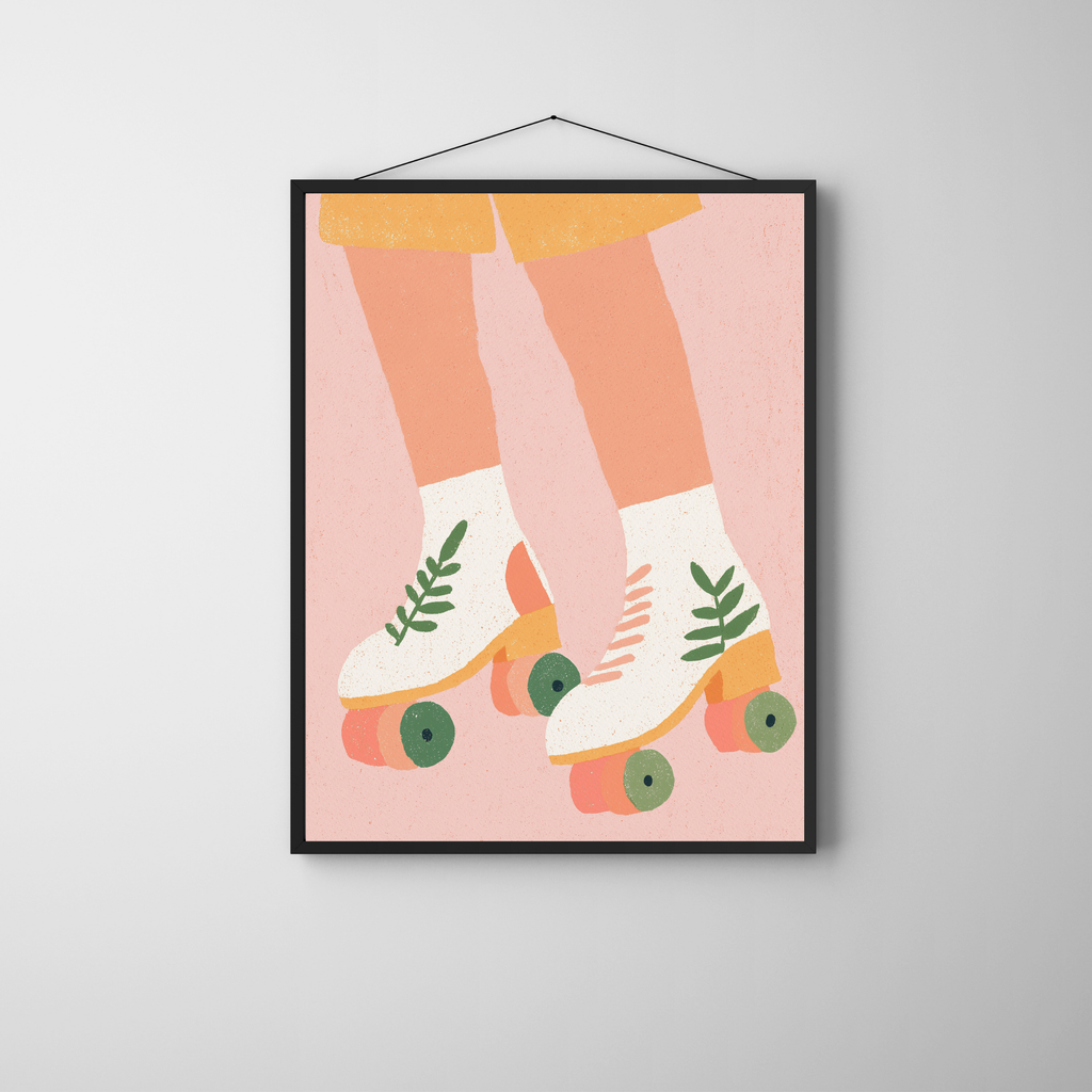 Roller Skates | PosterStudio Dopamine Collection