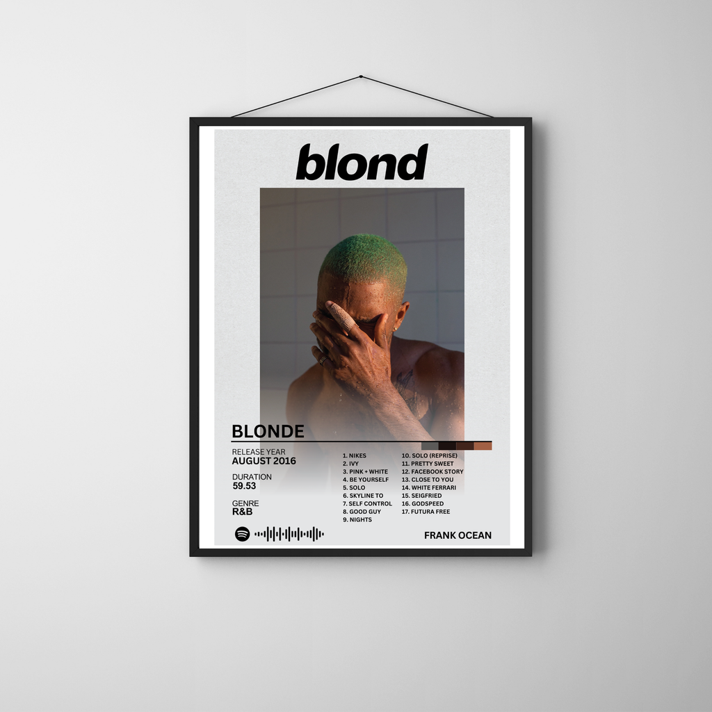 Blonde - Frank Ocean 2 | PosterStudio Album Collection