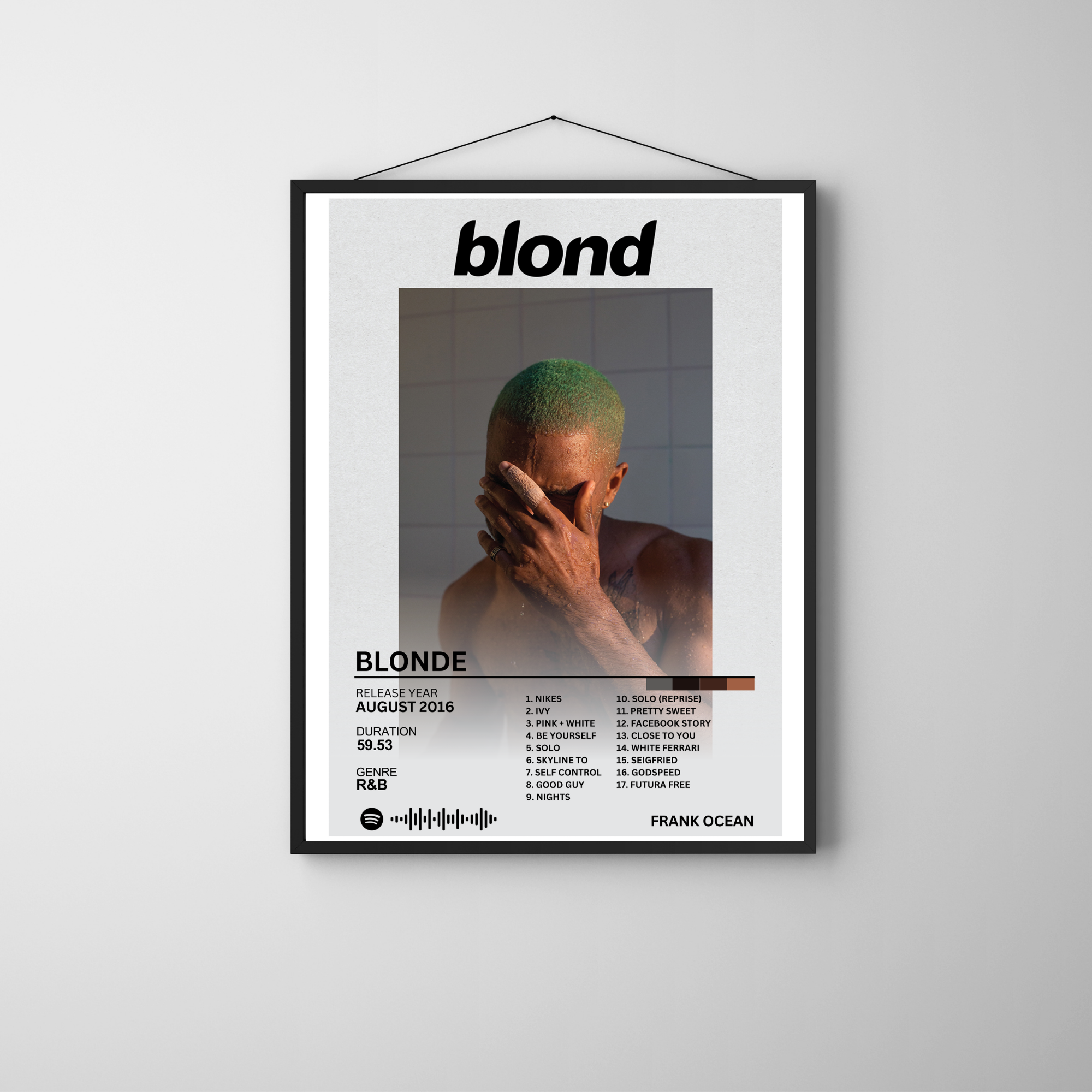 Blonde - Frank Ocean 2 | PosterStudio Album Collection