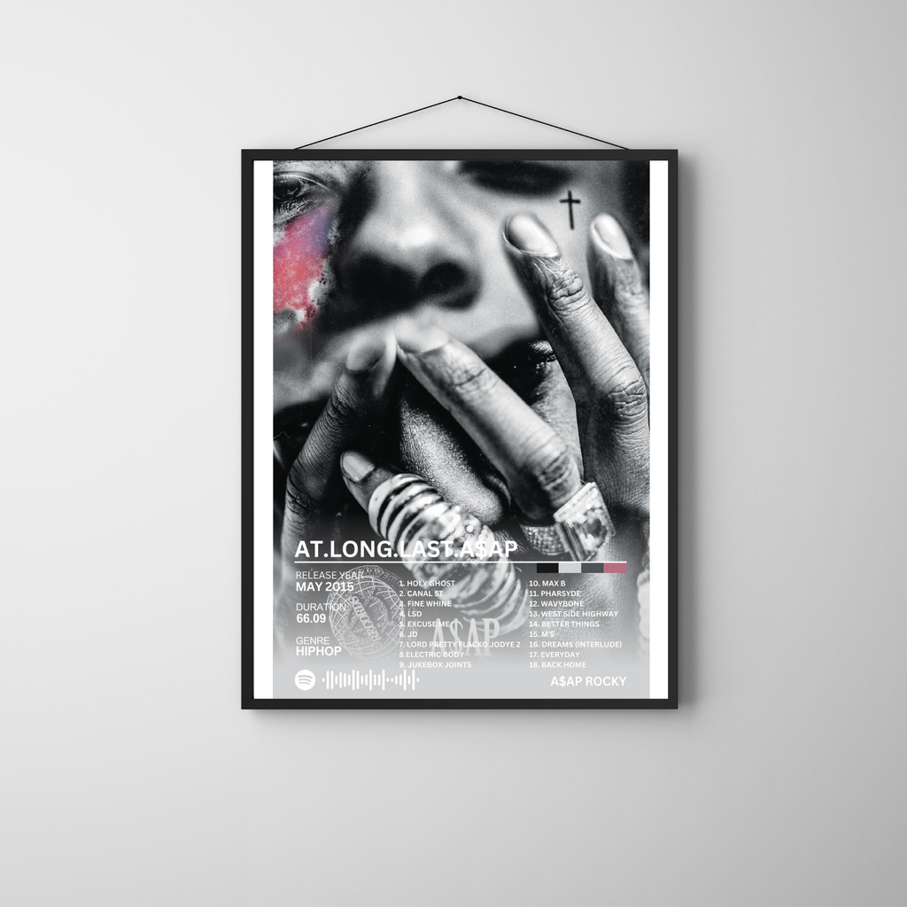 AT.LONG.LAST.A$AP - A$AP Rocky 2 | PosterStudio Album Collection