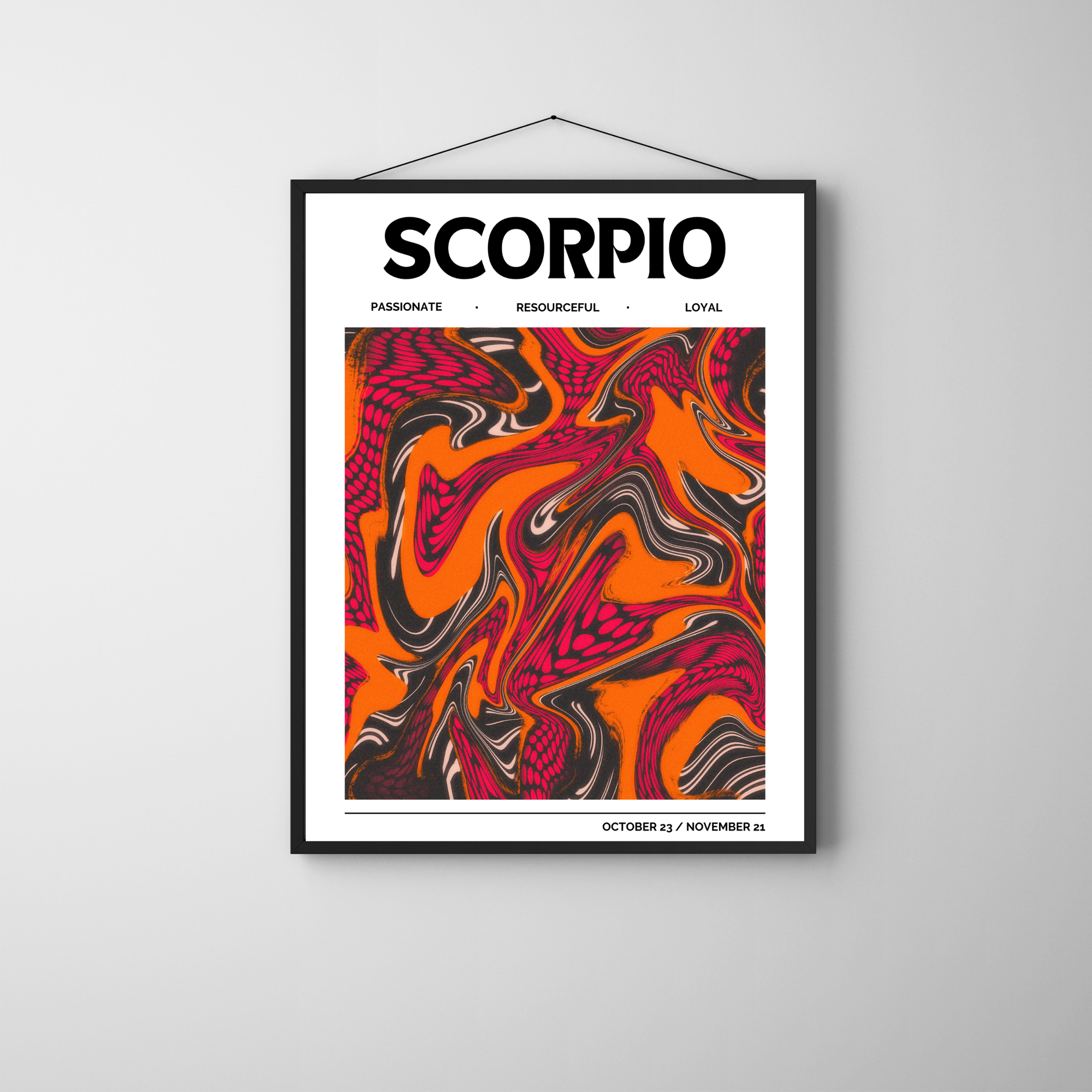Scorpio 2 | PosterStudio Zodiac Collection