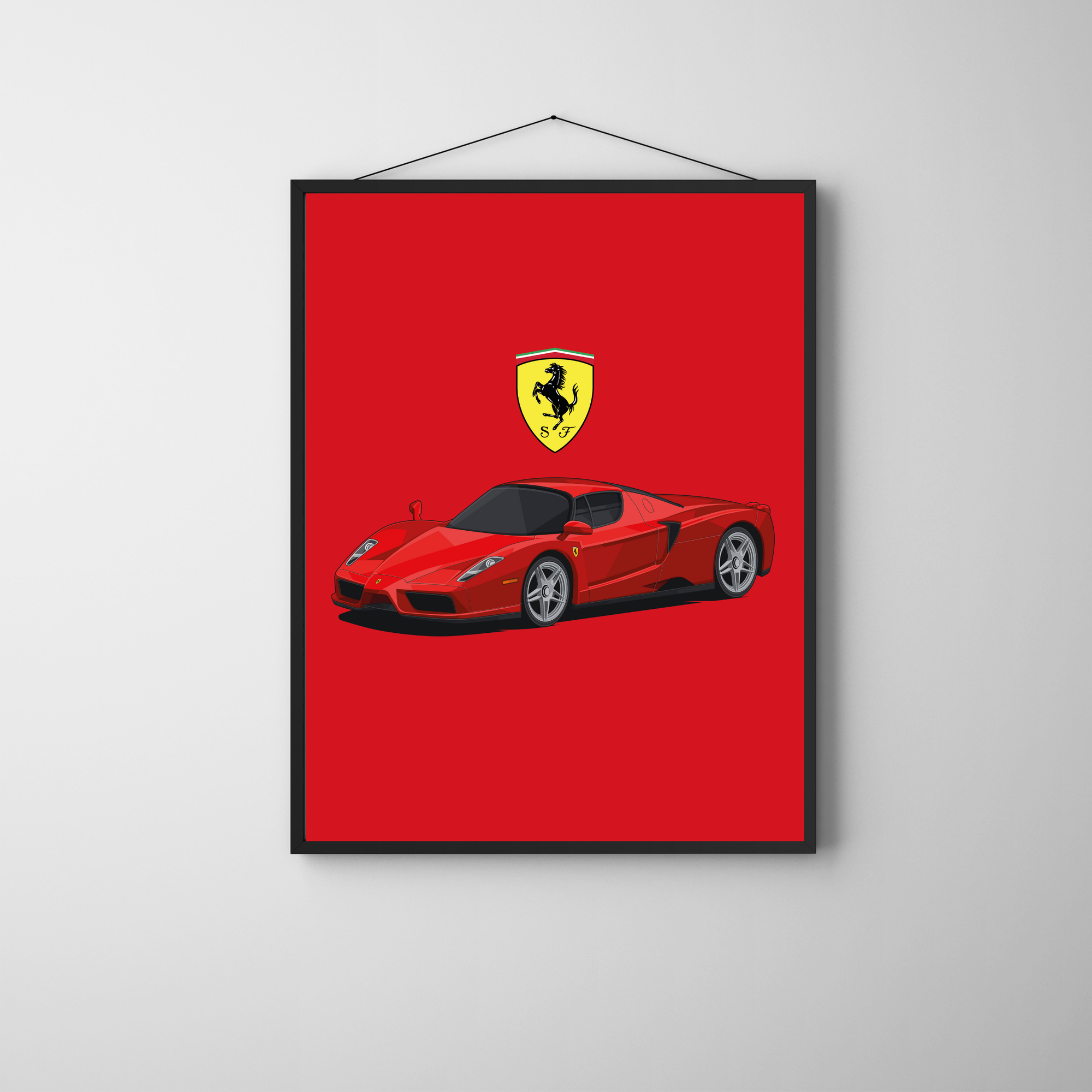 Ferrari Enzo | PosterStudio Automotive Collection