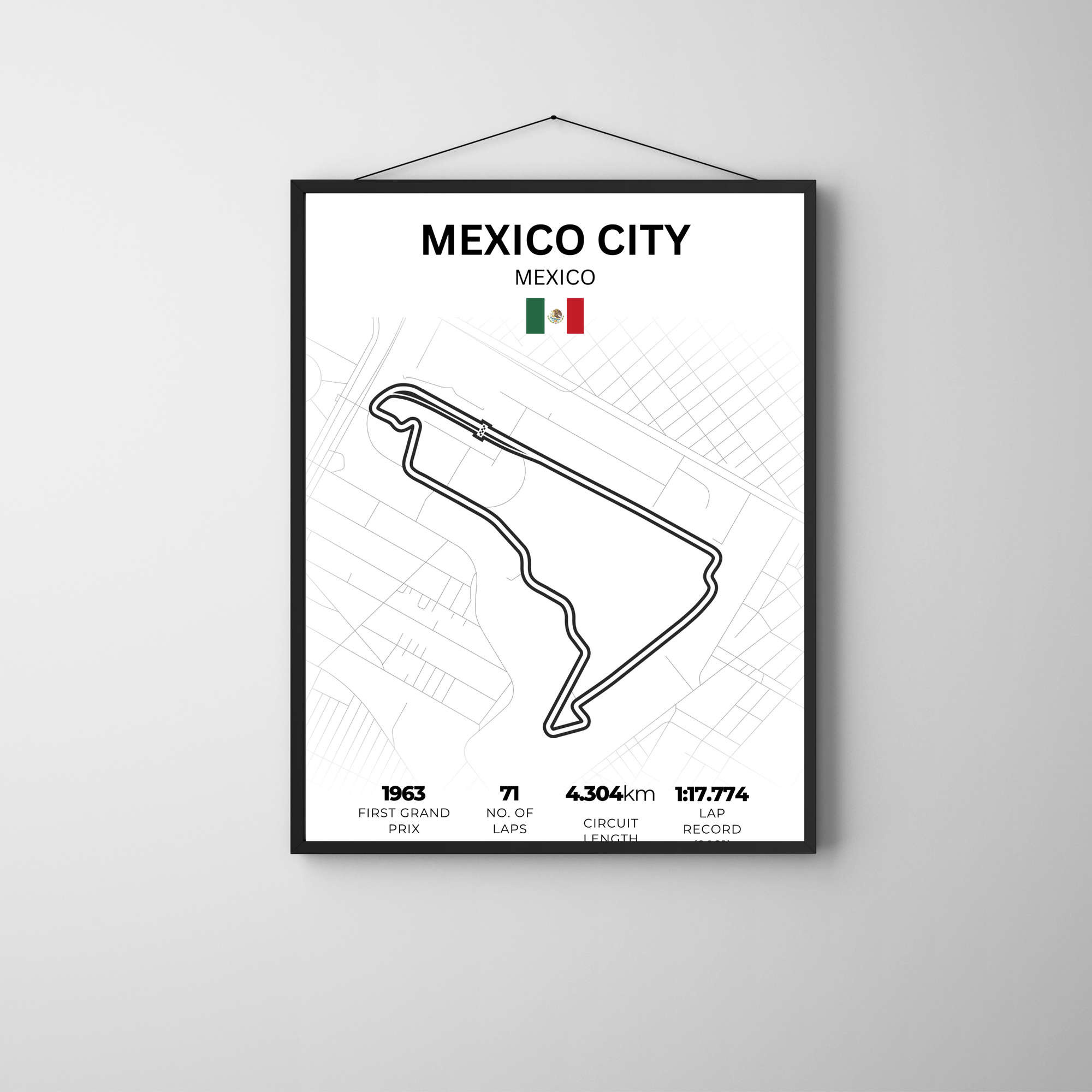 Mexico City | PosterStudio Formula One Collection