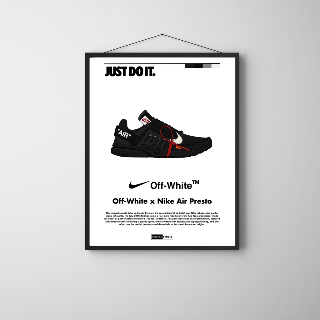 Nike x Off-White 'Air Presto' | PosterStudio Sneaker Collection