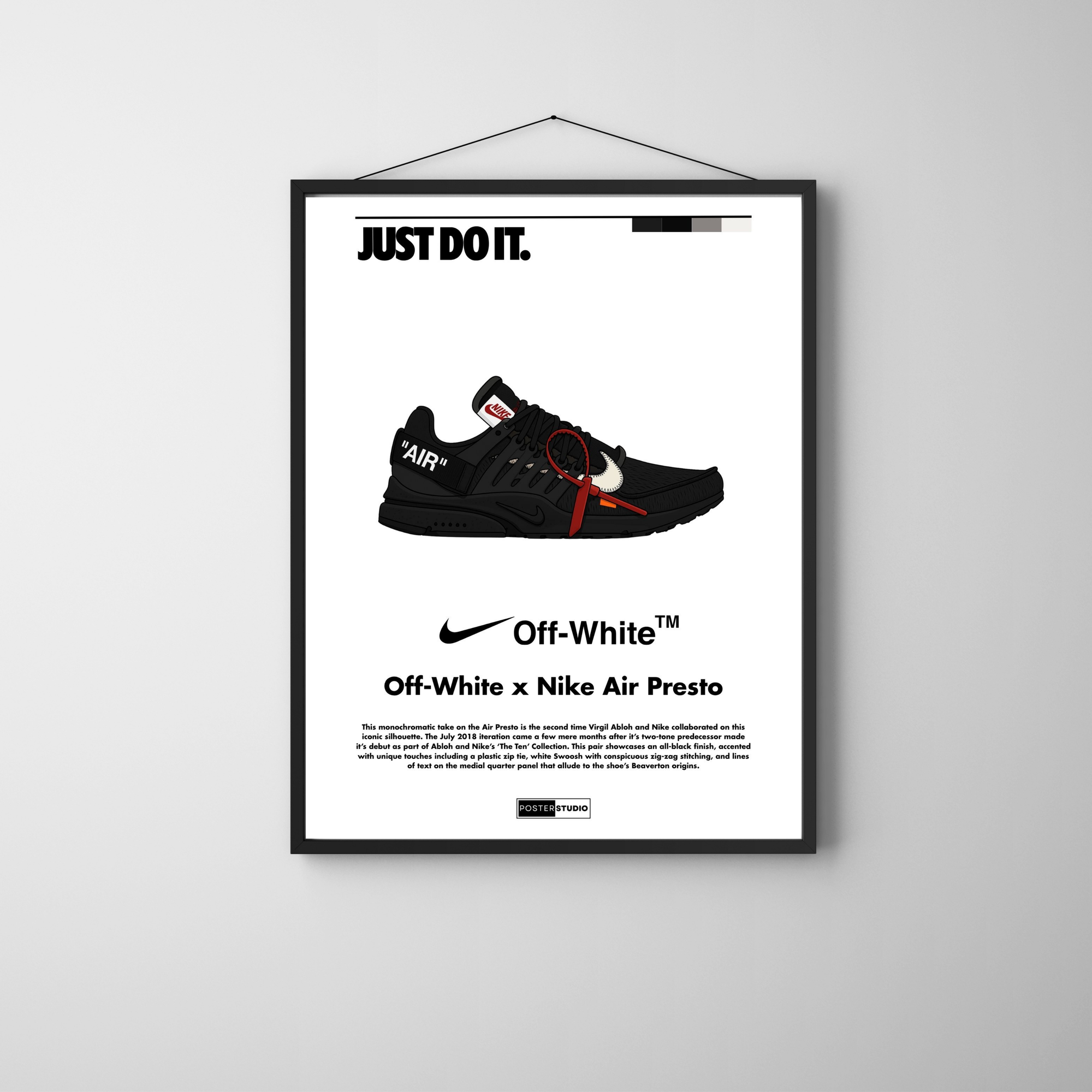 Nike x Off-White 'Air Presto' | PosterStudio Sneaker Collection