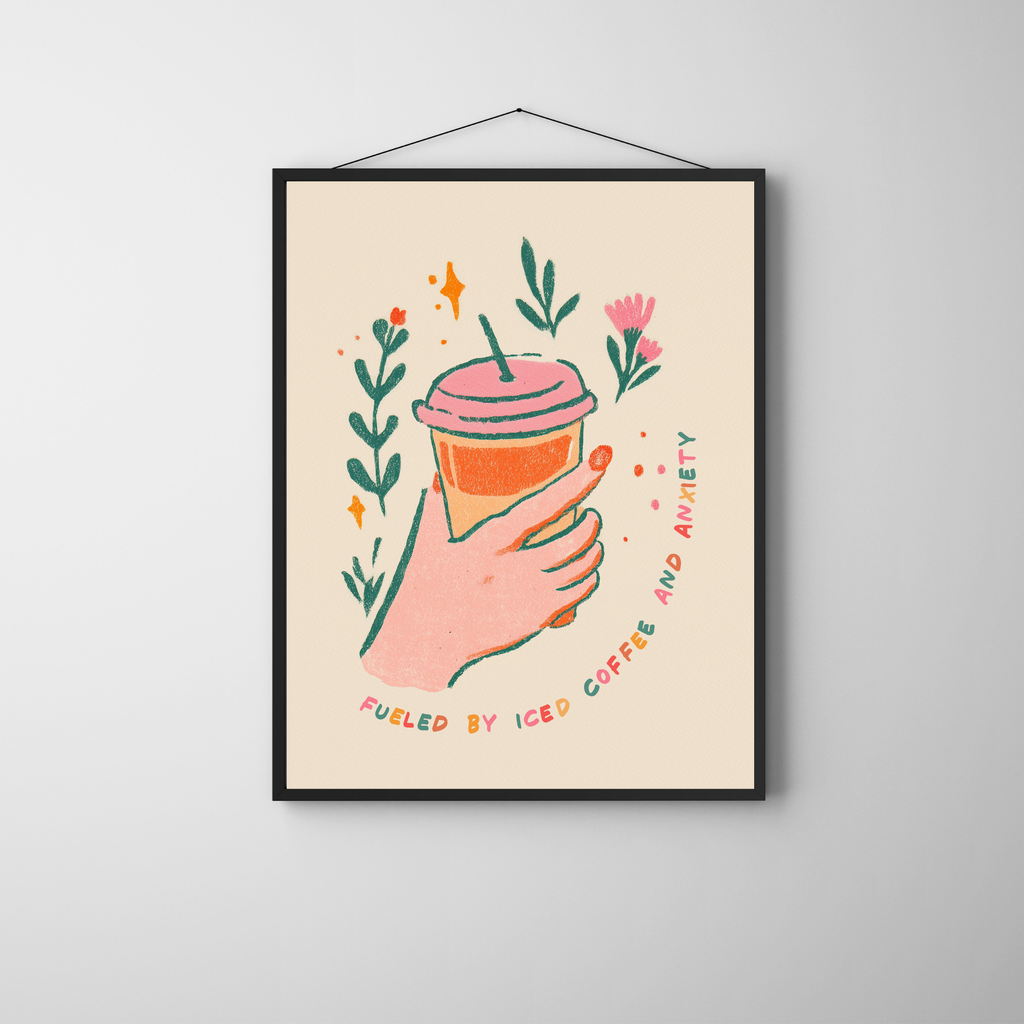 Fuelled by Coffee | PosterStudio Dopamine Collection