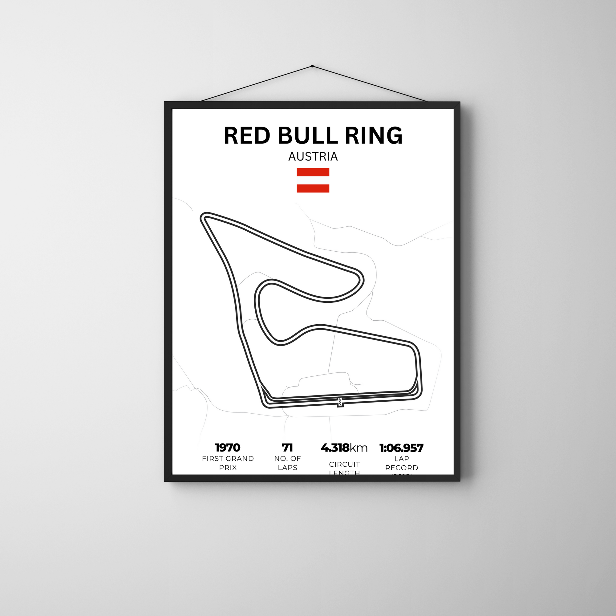 Red Bull Ring | PosterStudio Formula One Collection