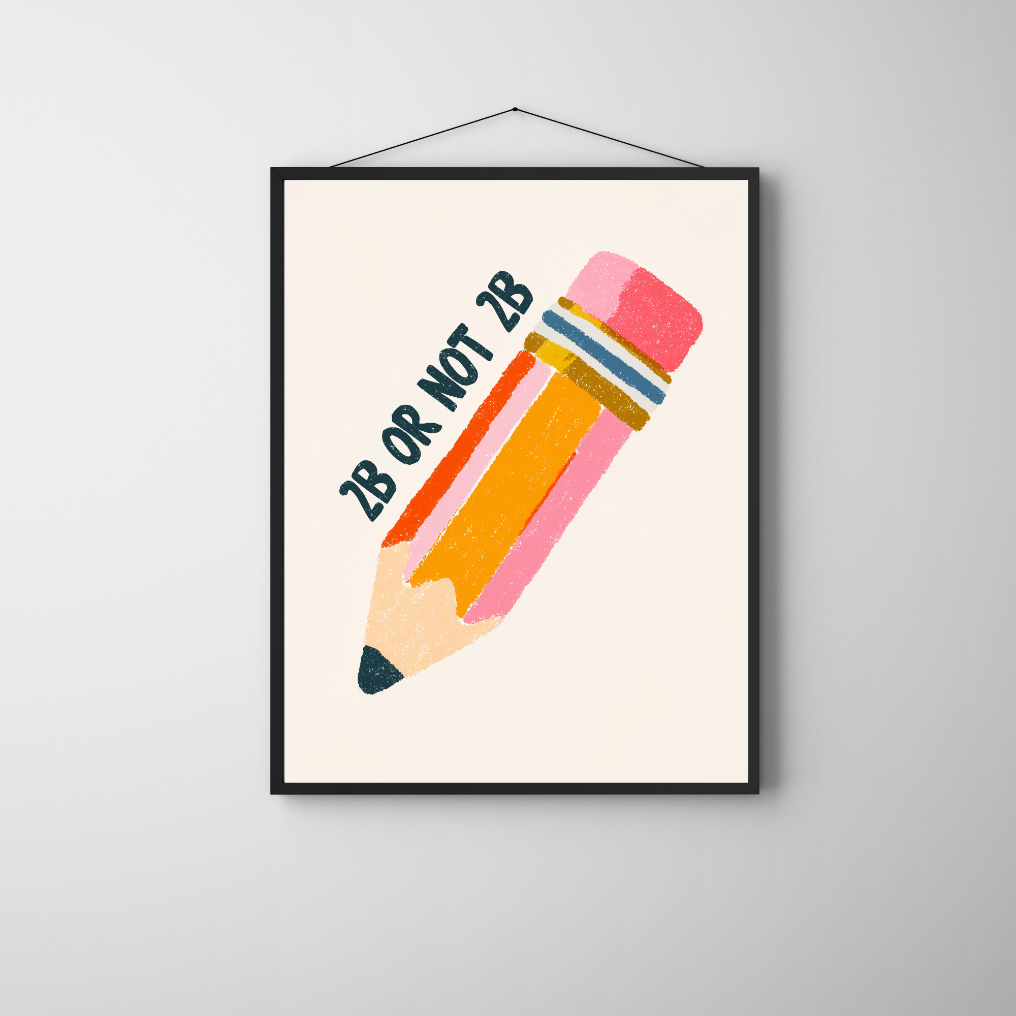 2B or not 2B | PosterStudio Dopamine Collection