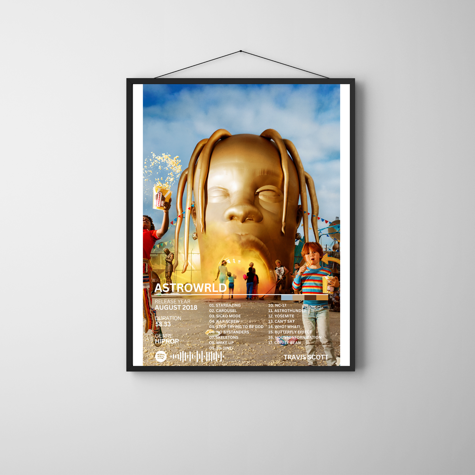 Astroworld - Travis Scott 2 | PosterStudio Album Collection