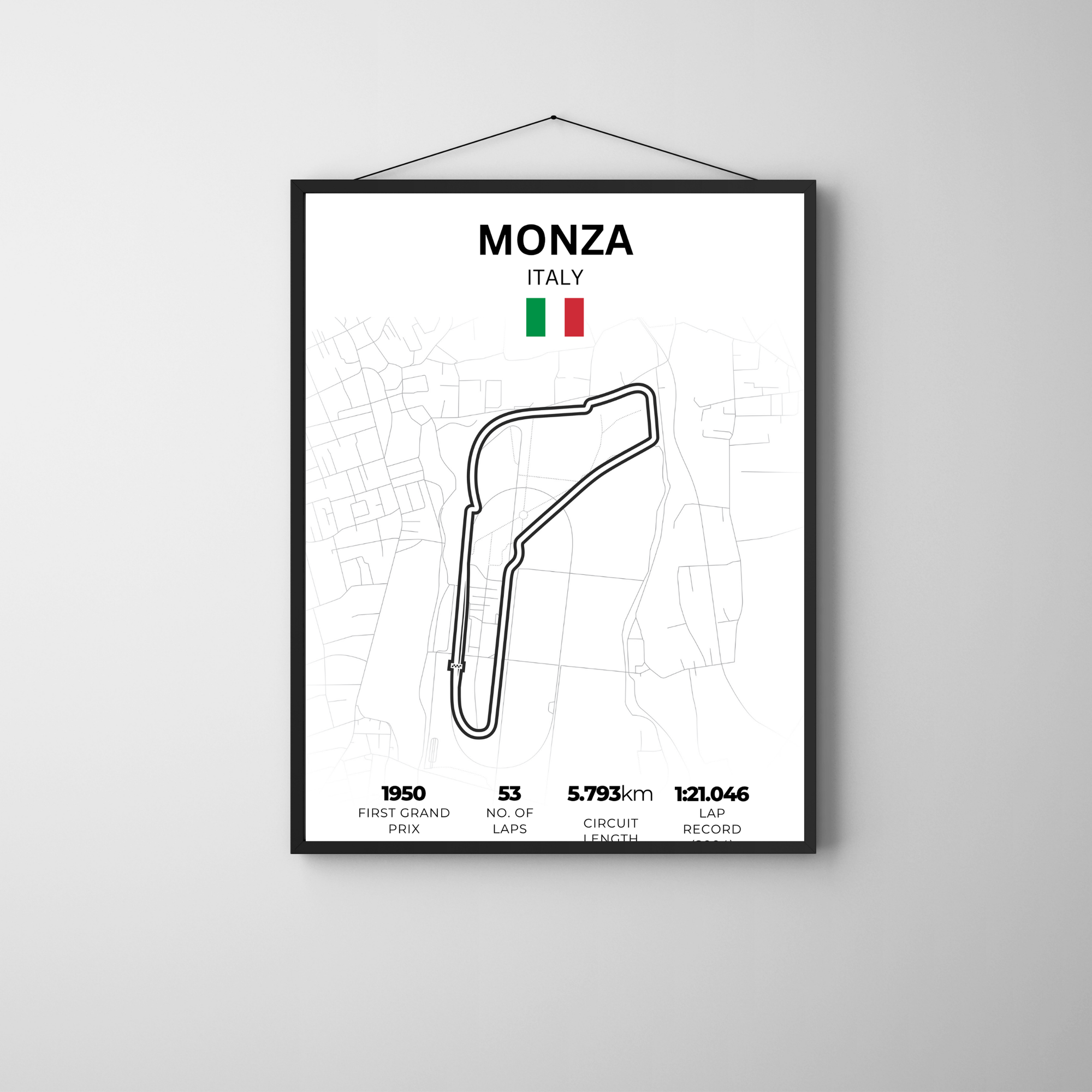 Monza | PosterStudio Formula One Collection