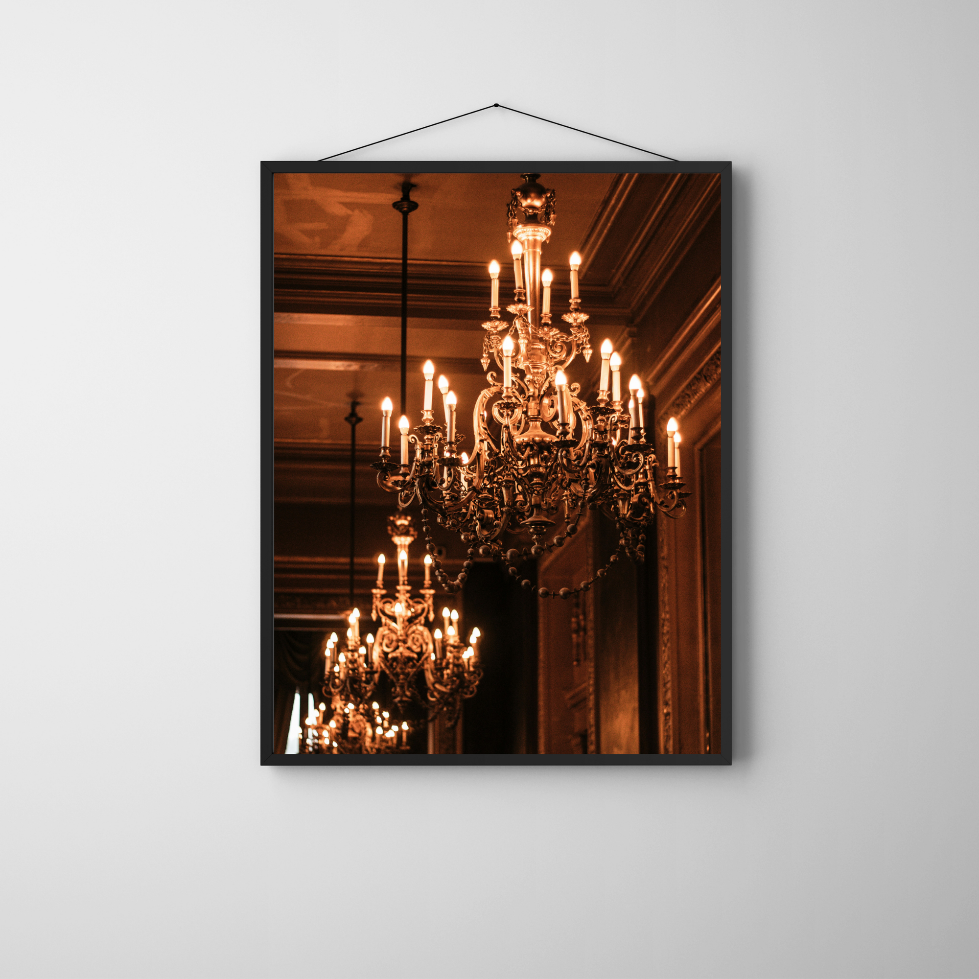 Candle Chandelier | PosterStudio Luxury Collection