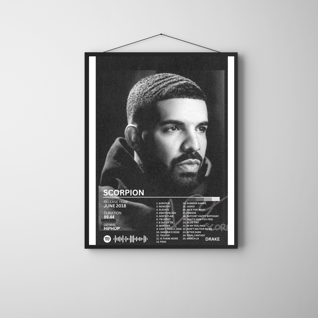 Scorpion - Drake 2 | PosterStudio Album Collection