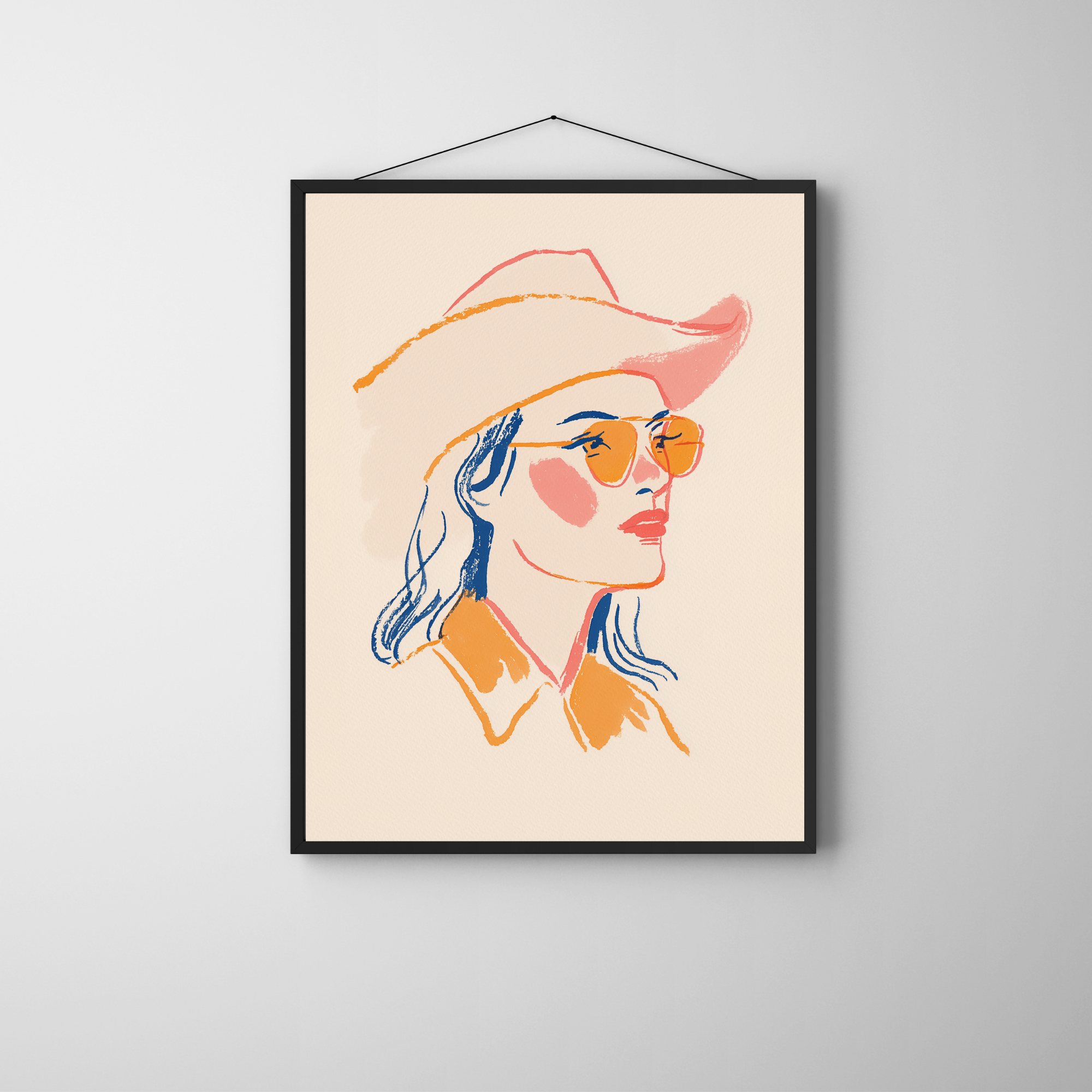 Cow Girl | PosterStudio Dopamine Collection