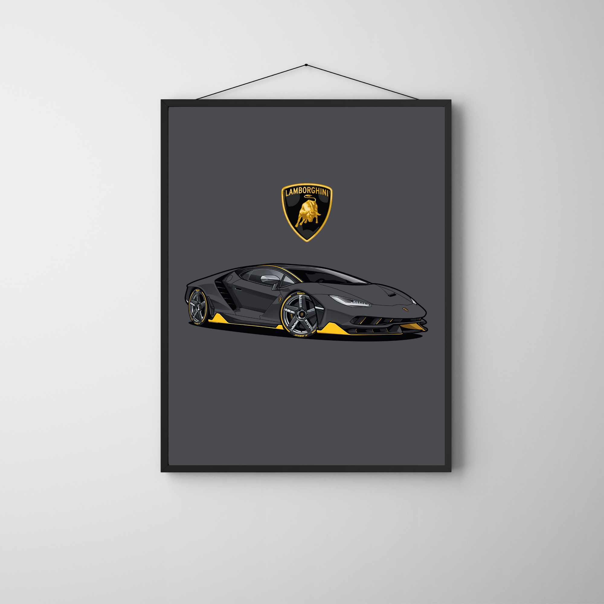 Lamborghini Centenario | PosterStudio Automotive Collection