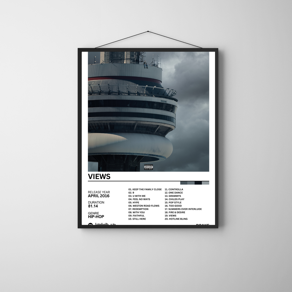 Views - Drake | PosterStudio Album Collection