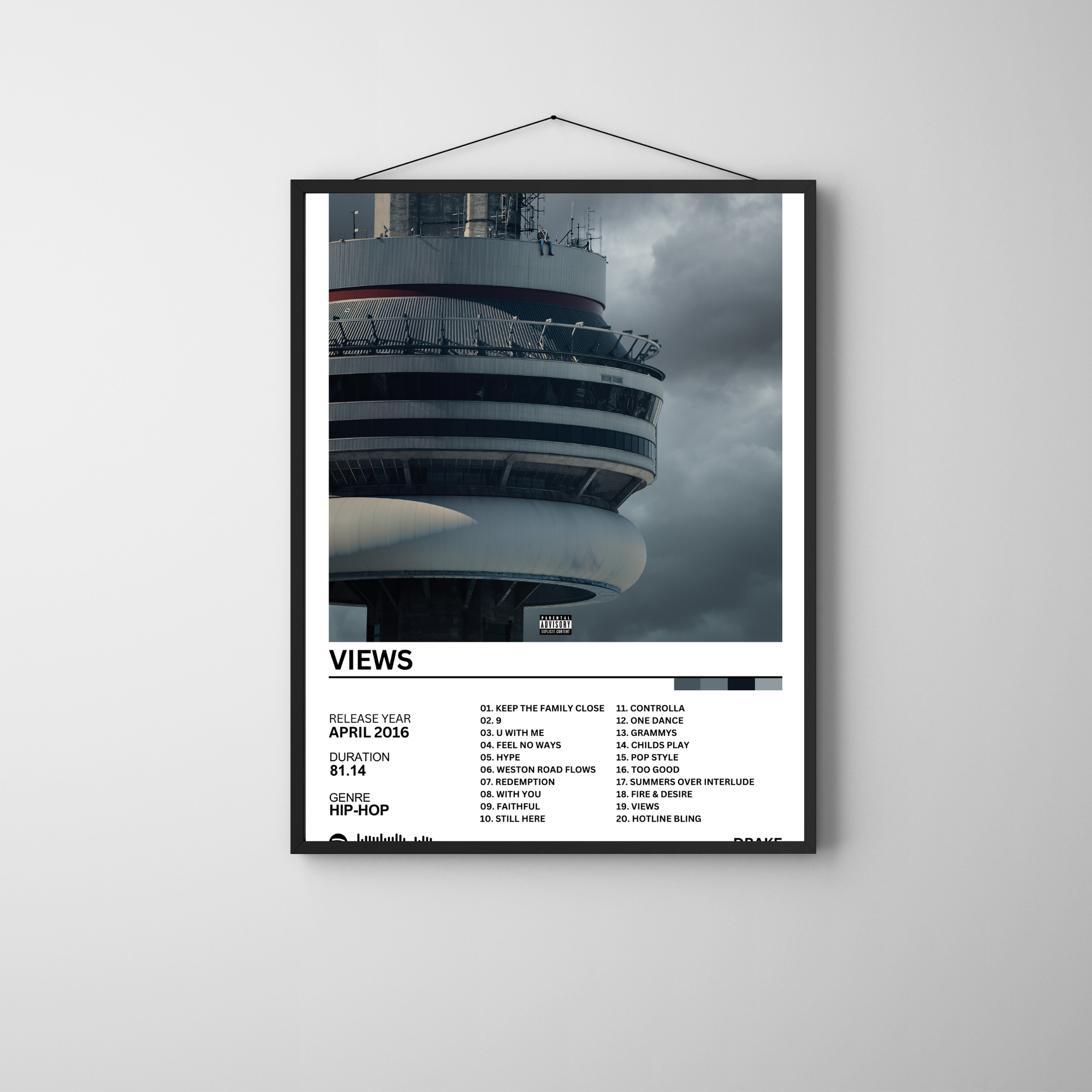 Views - Drake | PosterStudio Album Collection