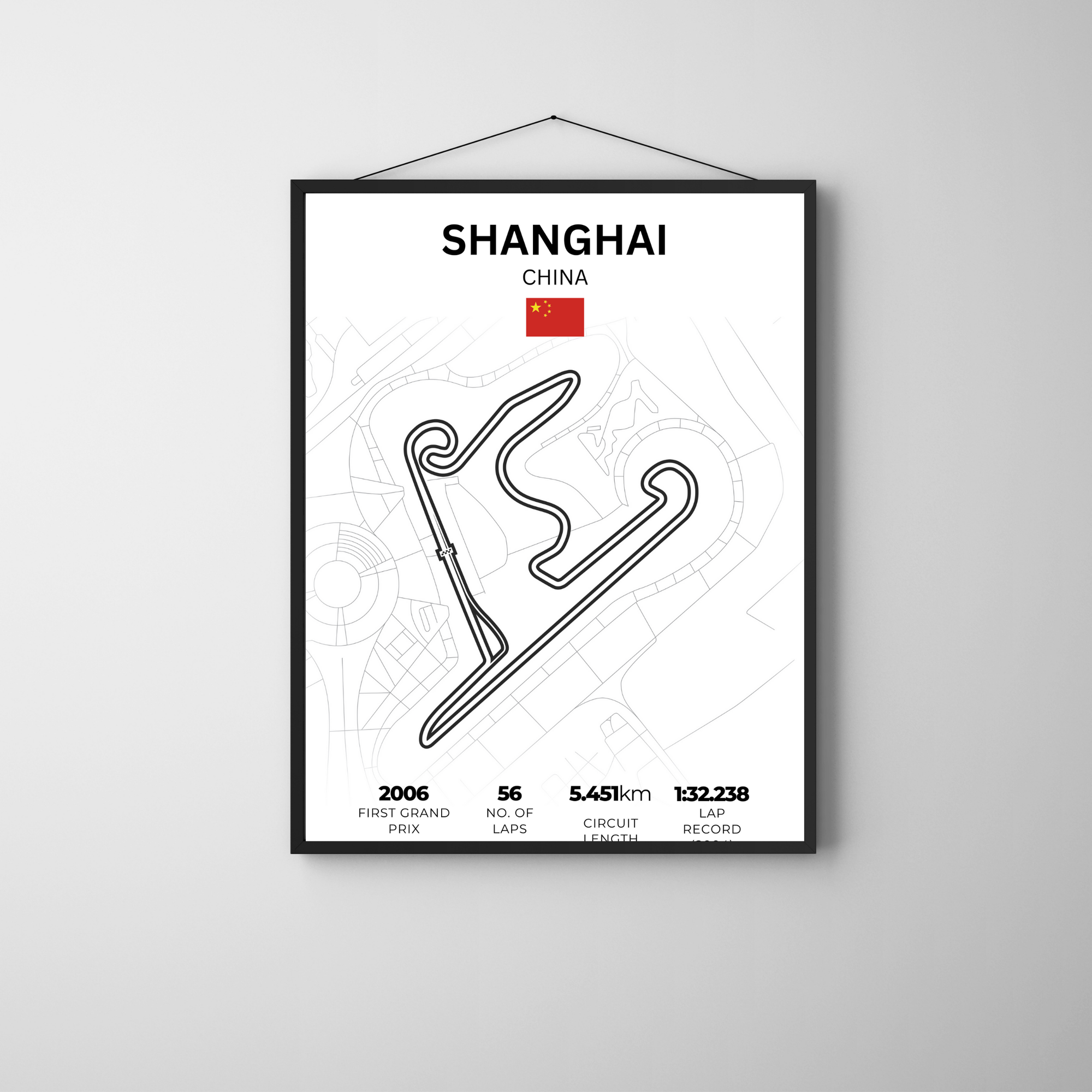 Shanghai | PosterStudio Formula One Collection