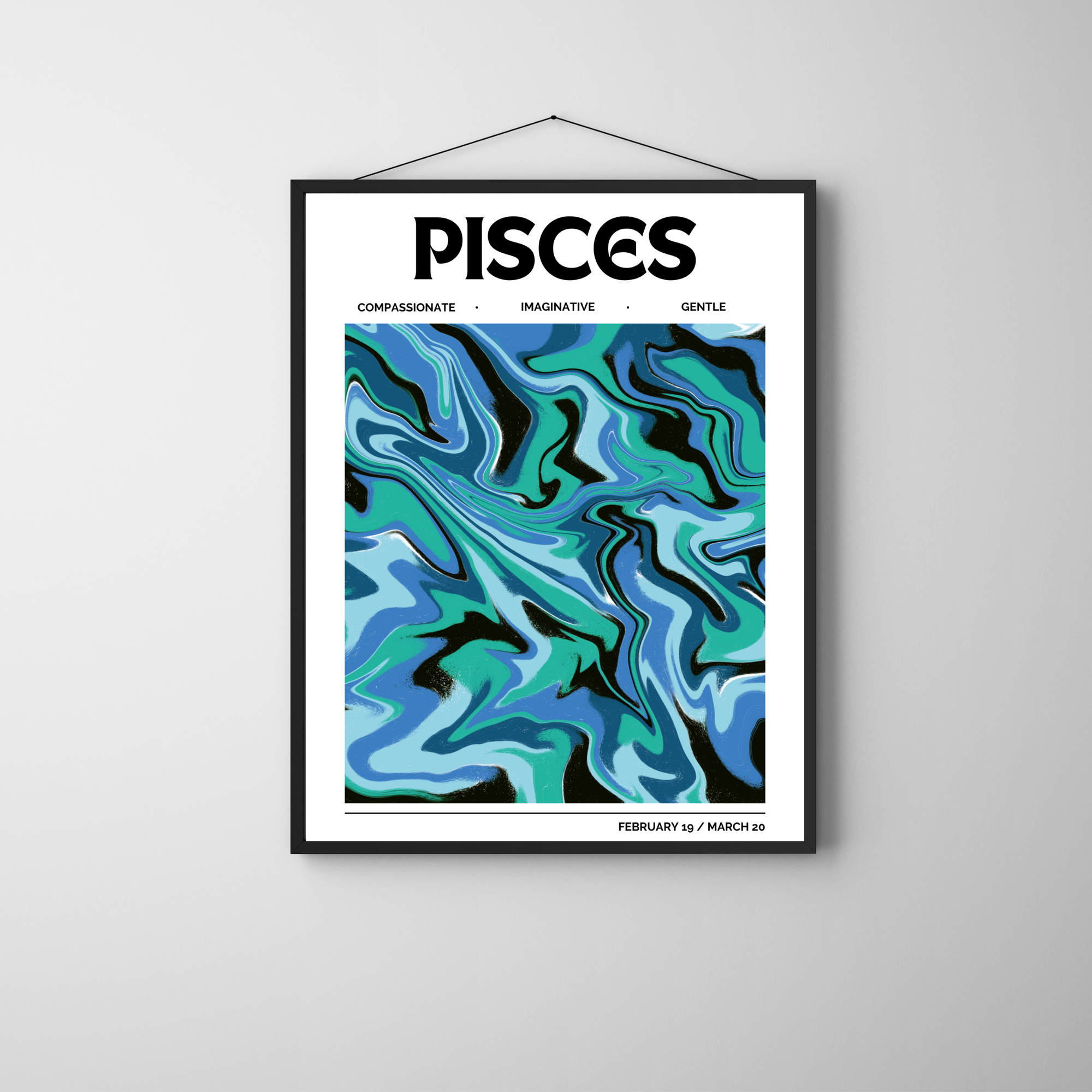 Pisces 2 | PosterStudio Zodiac Collection