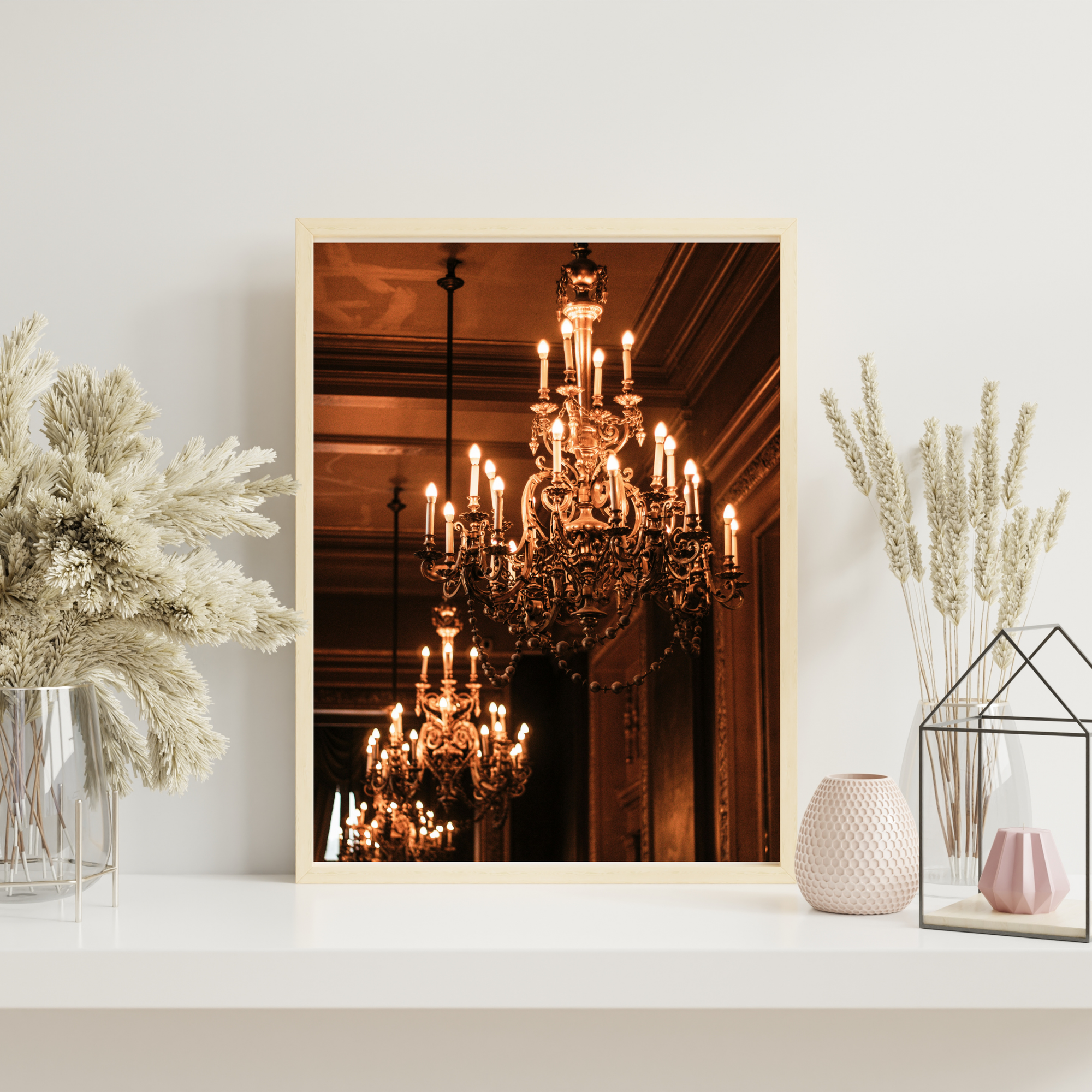 Candle Chandelier | PosterStudio Luxury Collection