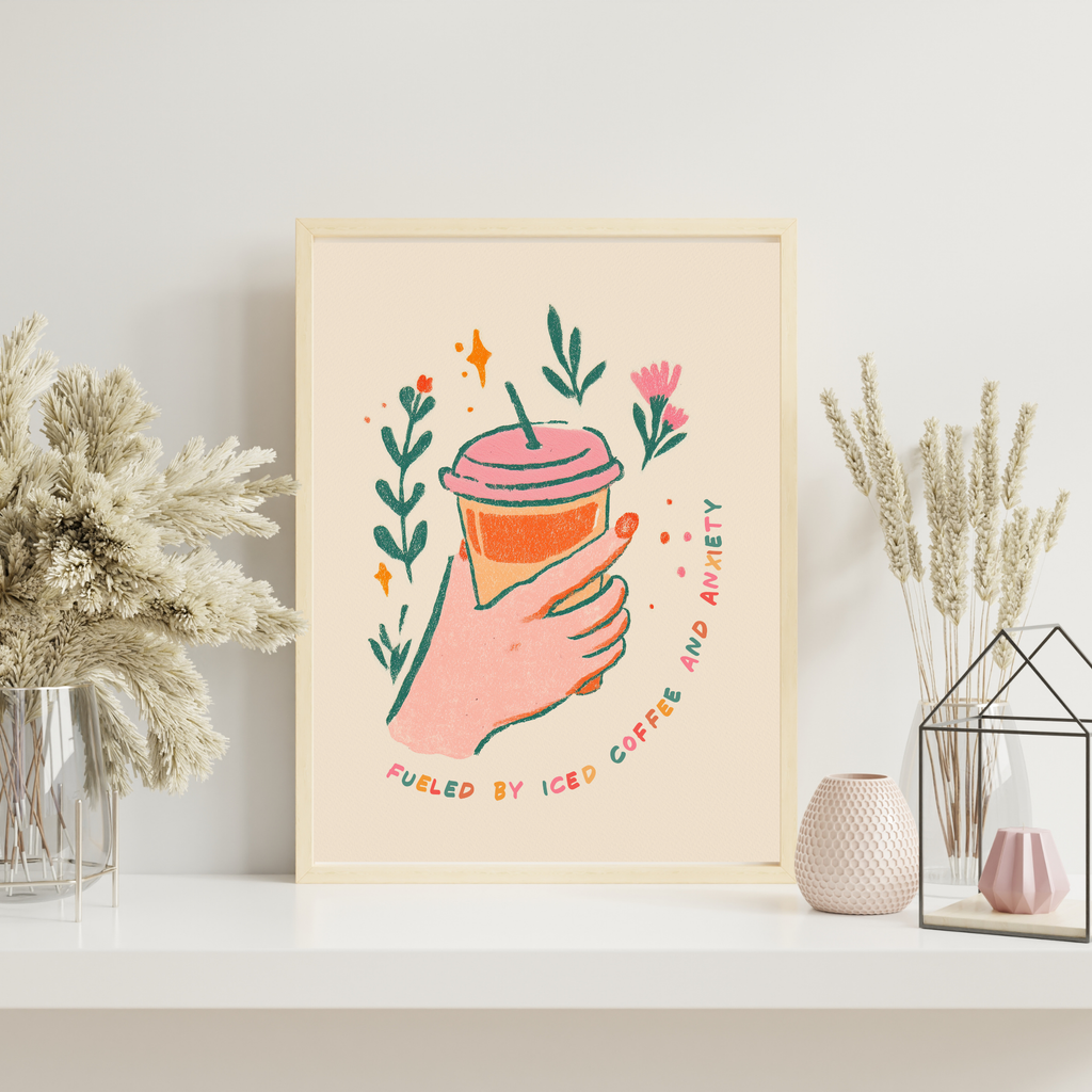 Fuelled by Coffee | PosterStudio Dopamine Collection