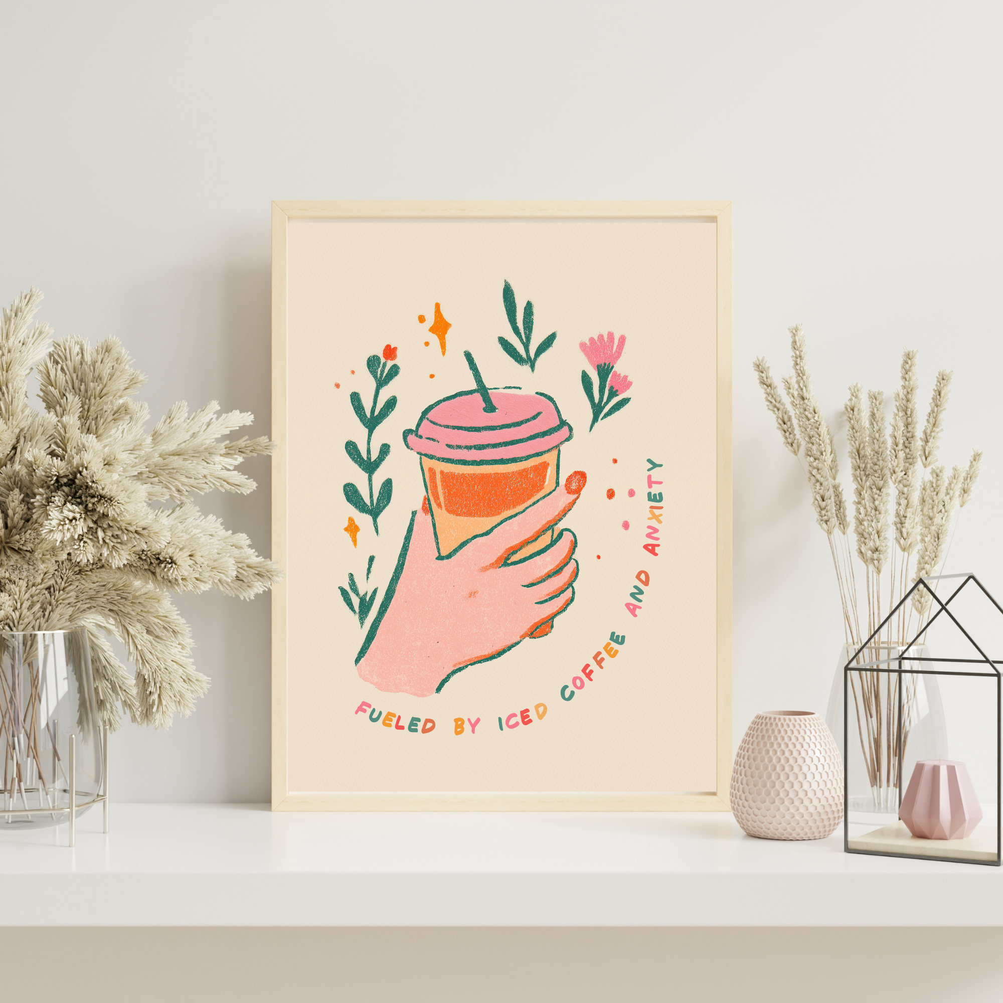 Fuelled by Coffee | PosterStudio Dopamine Collection