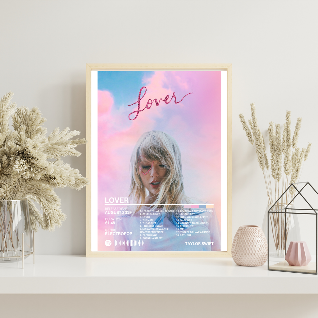 Lover - Taylor Swift 2 | PosterStudio Album Collection
