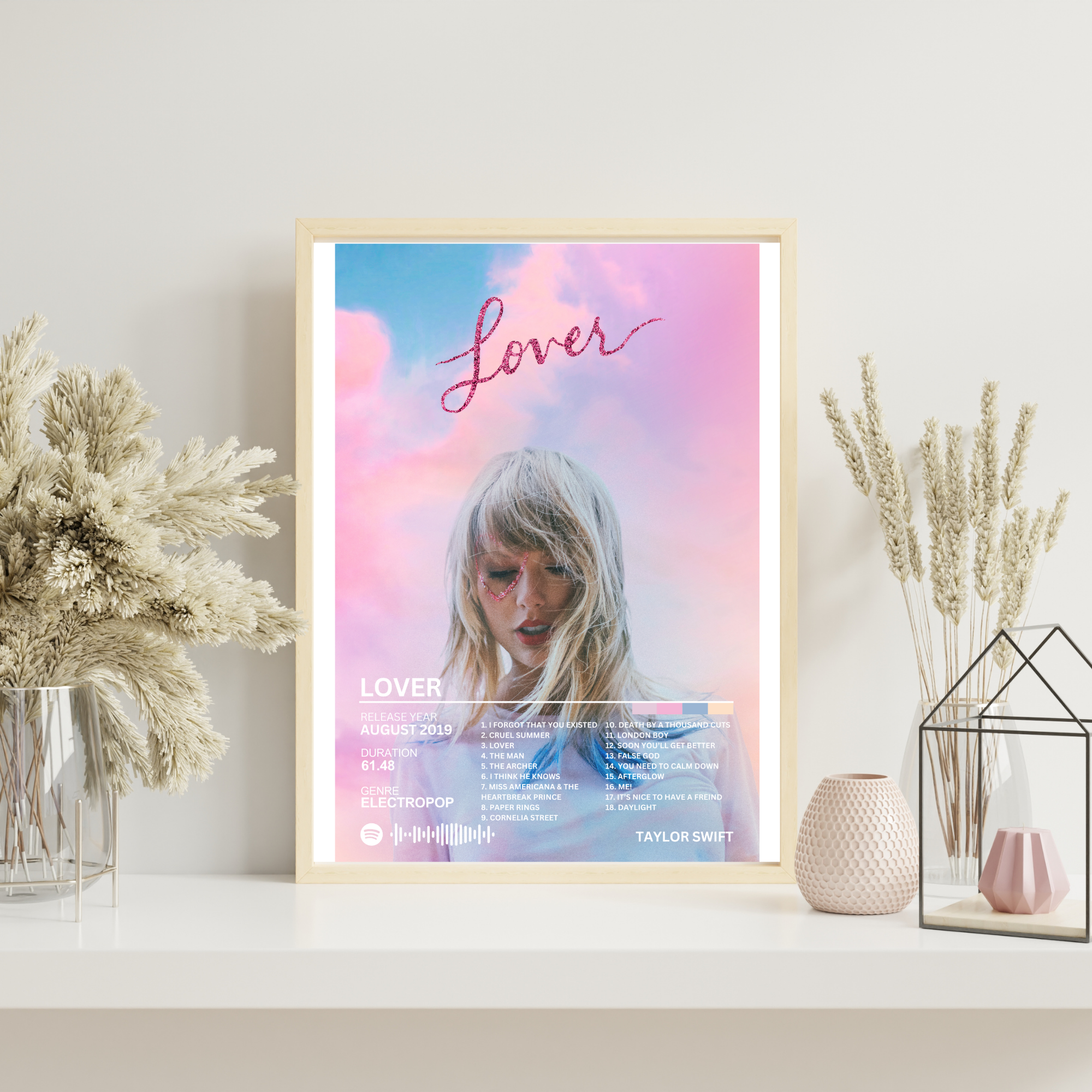 Lover - Taylor Swift 2 | PosterStudio Album Collection