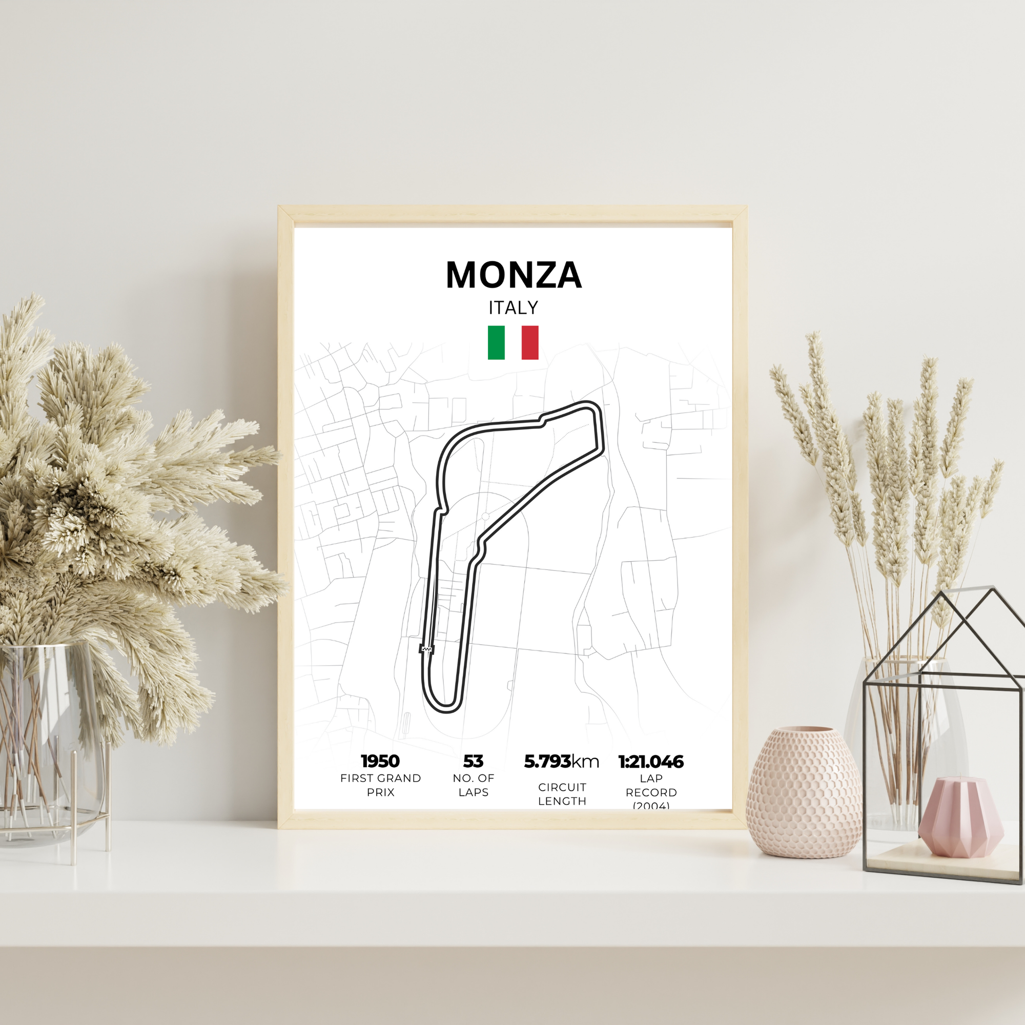 Monza | PosterStudio Formula One Collection