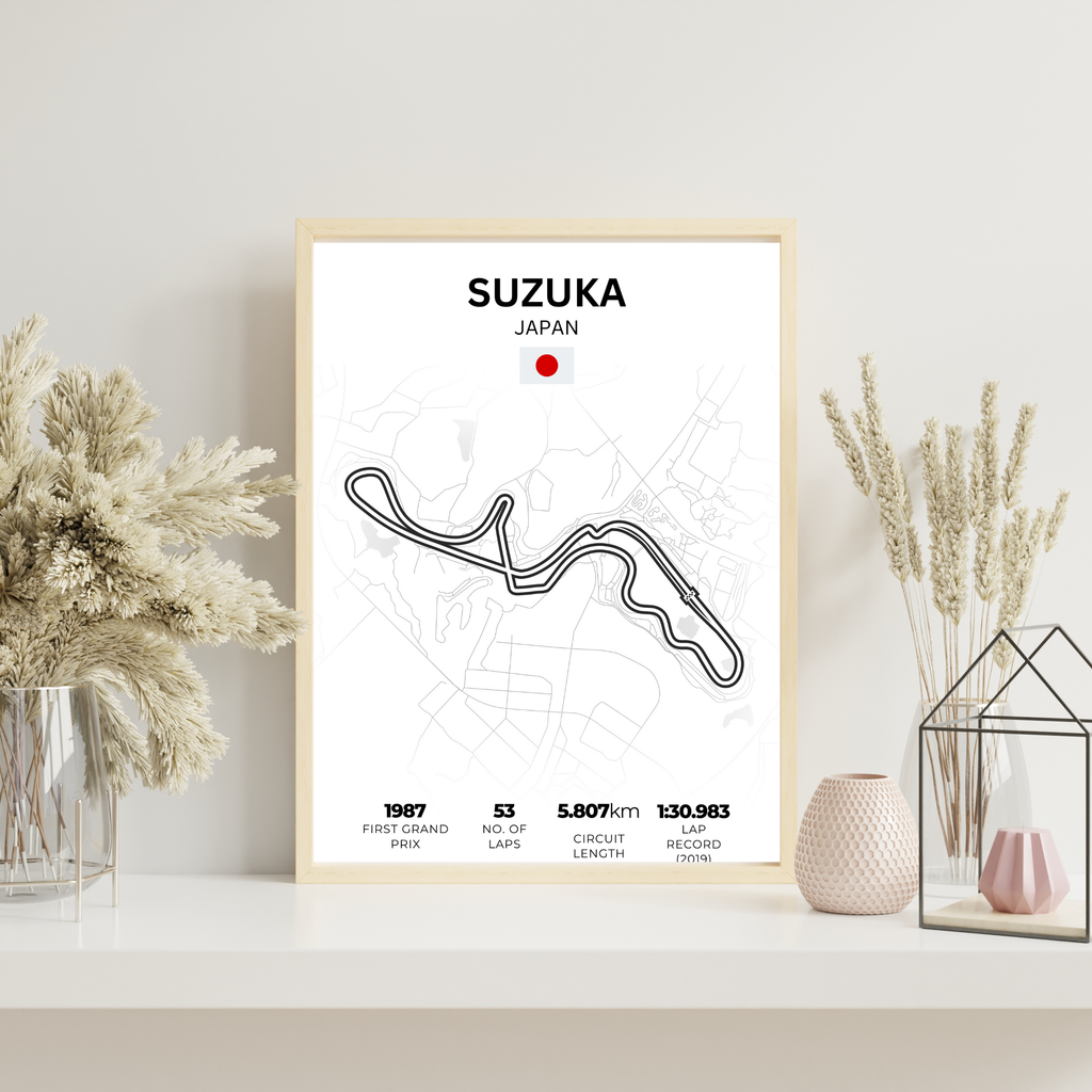 Suzuka | PosterStudio Formula One Collection