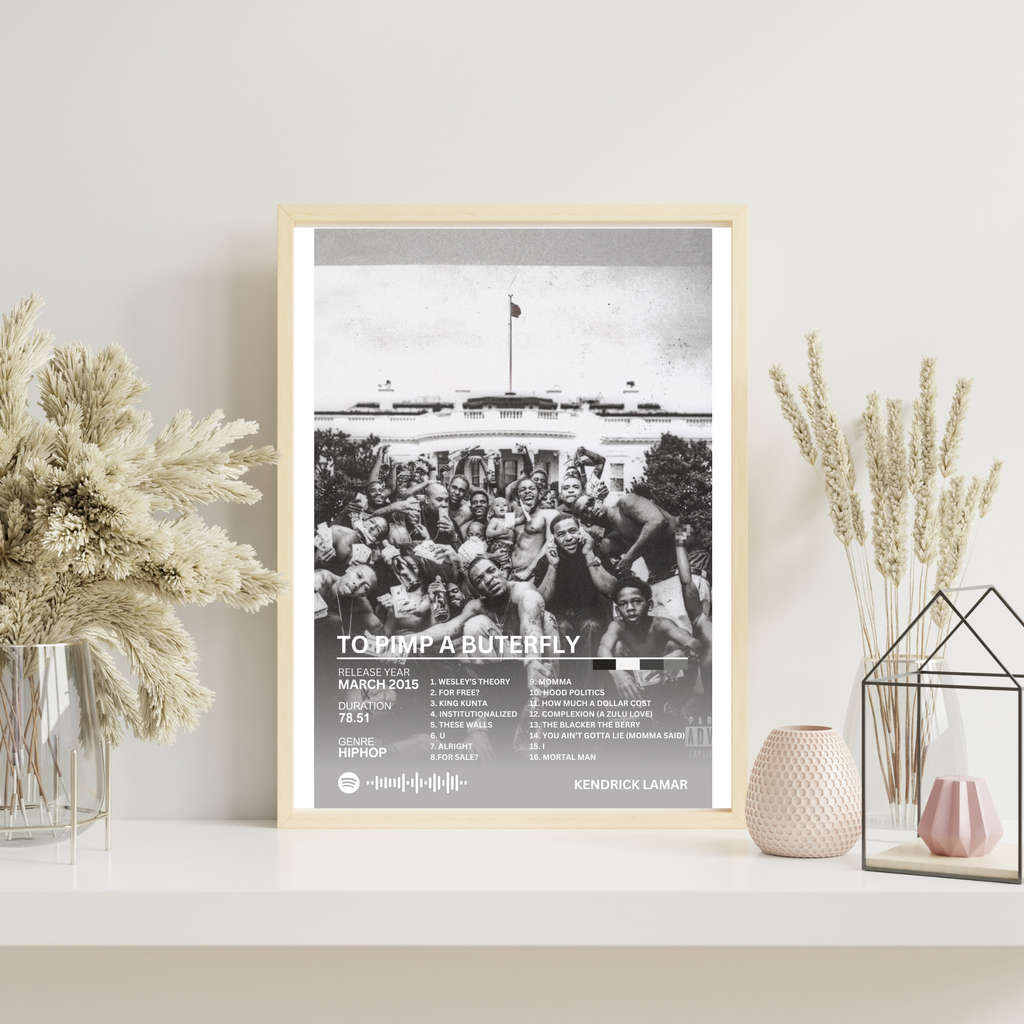 To Pimp a Butterfly - Kendrick Lamar 2 | PosterStudio Album Collection