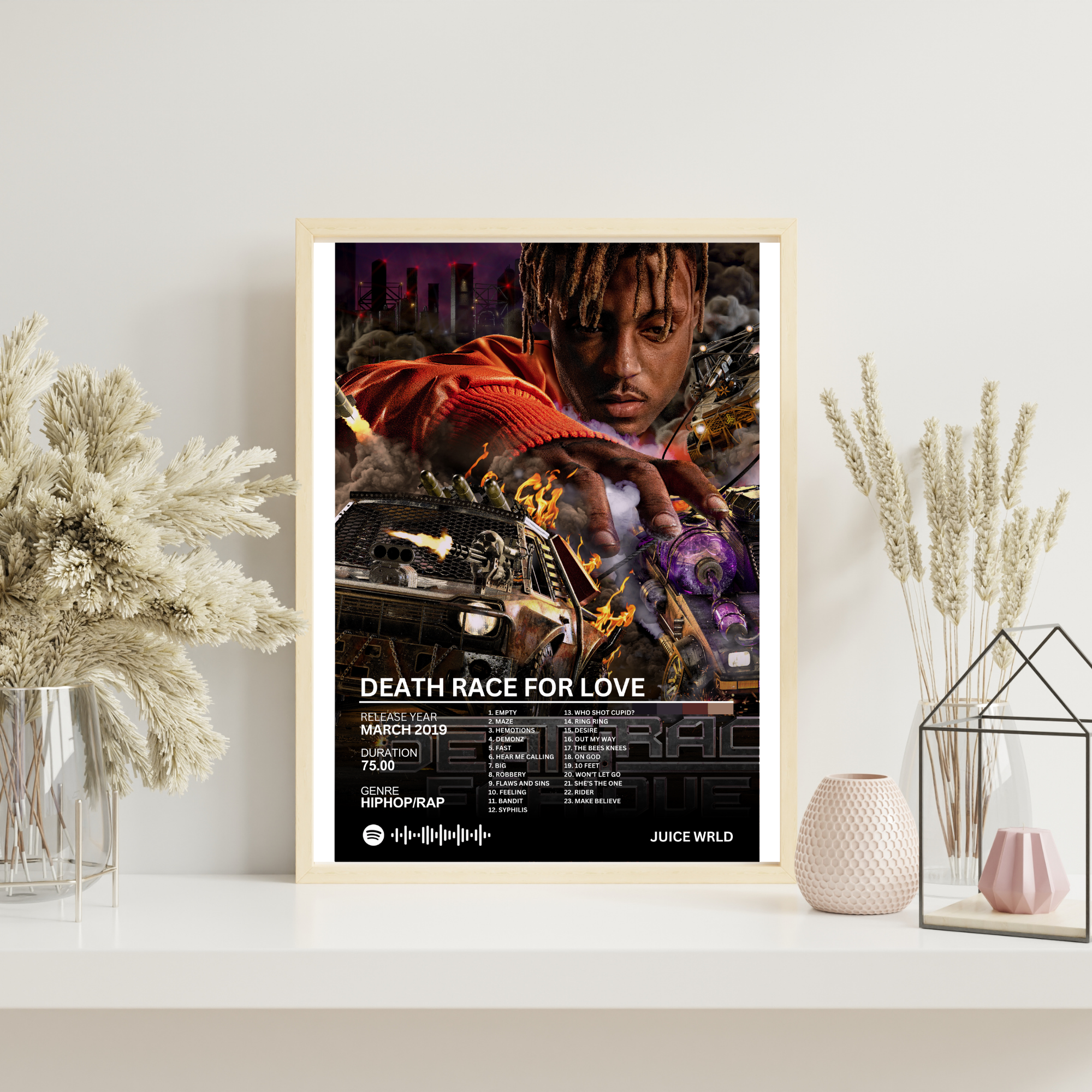 Death Race for Love - Juice Wrld 2 | PosterStudio Album Collection