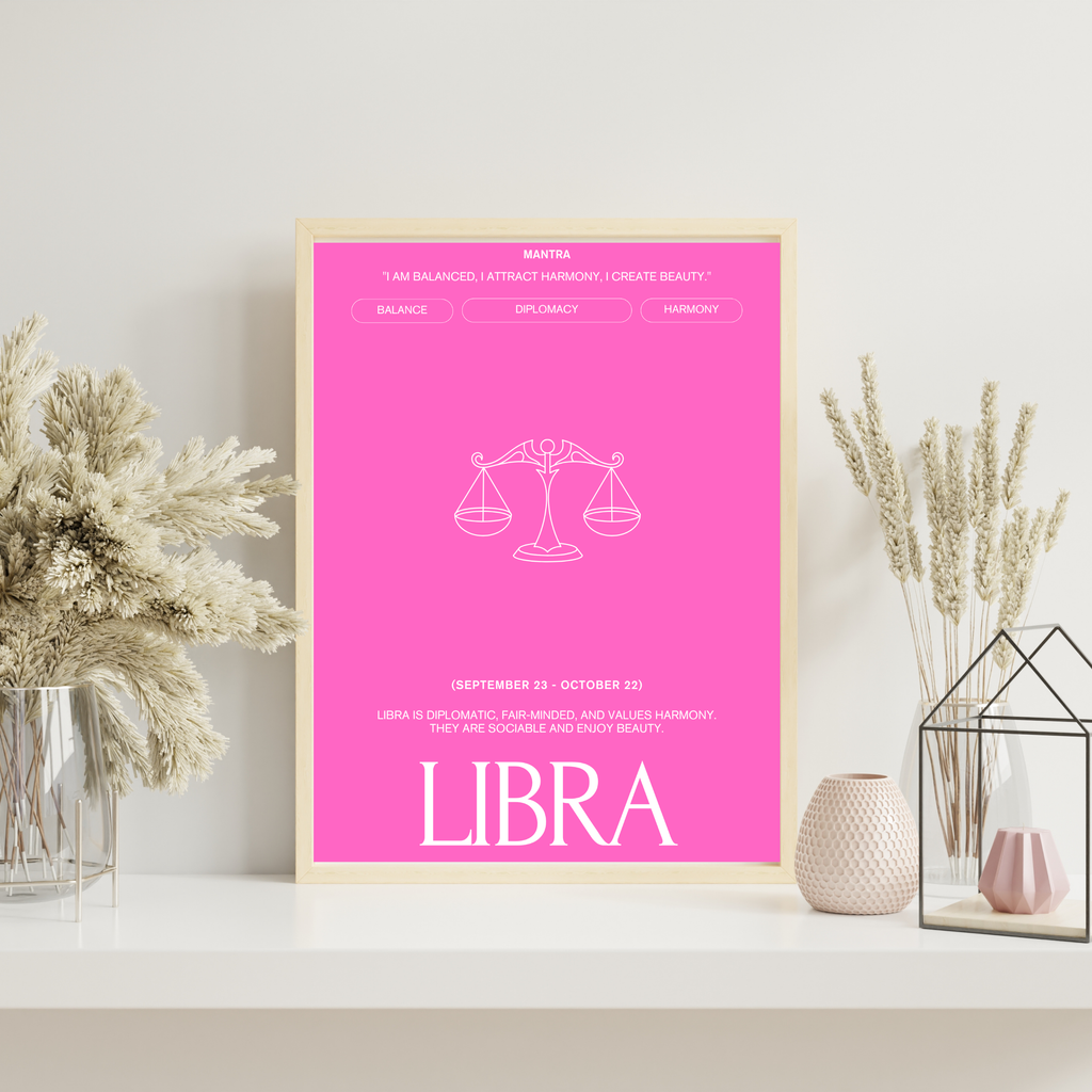Libra | PosterStudio Zodiac Collection
