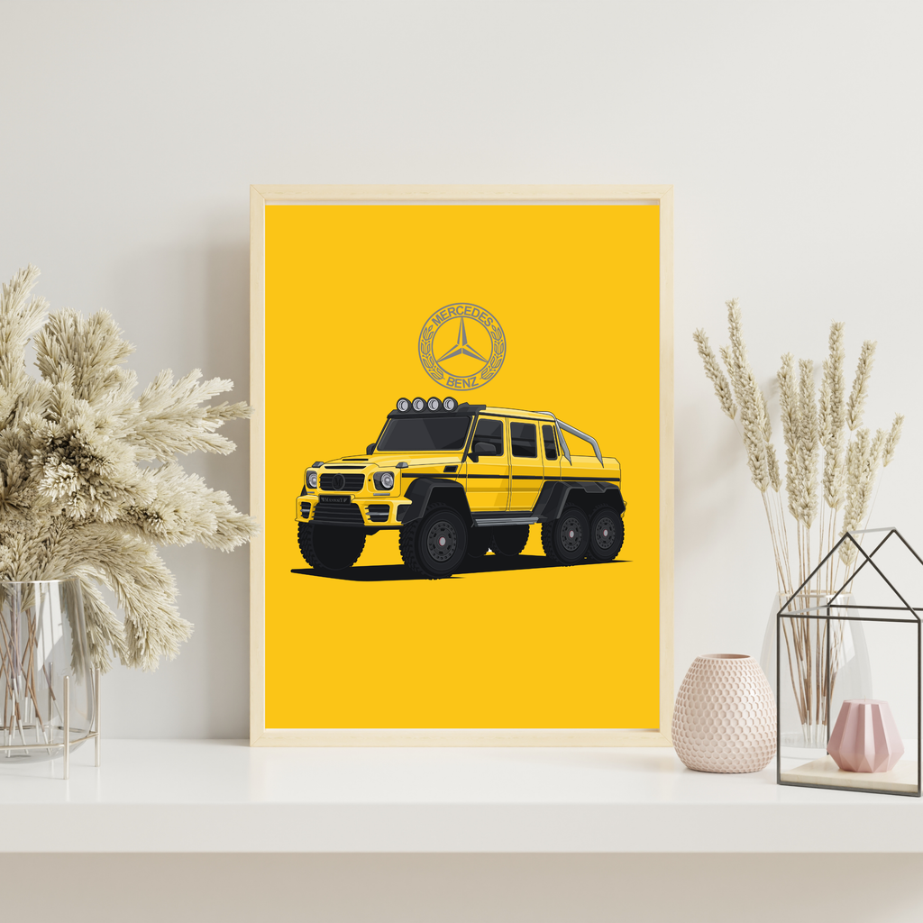 Mercedes AMG 6x6 | PosterStudio Automotive Collection