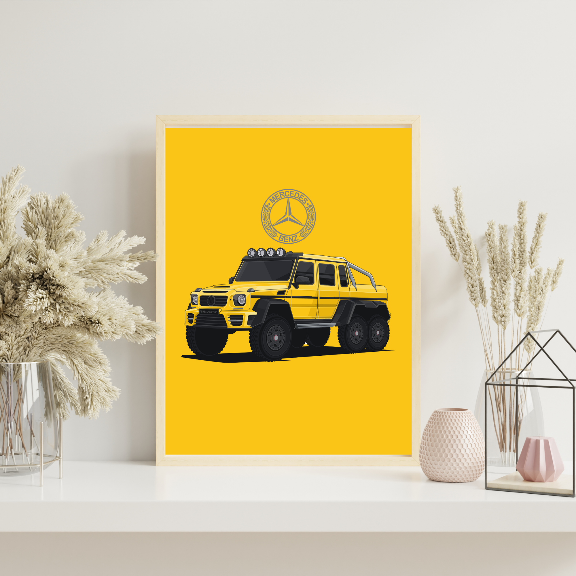 Mercedes AMG 6x6 | PosterStudio Automotive Collection