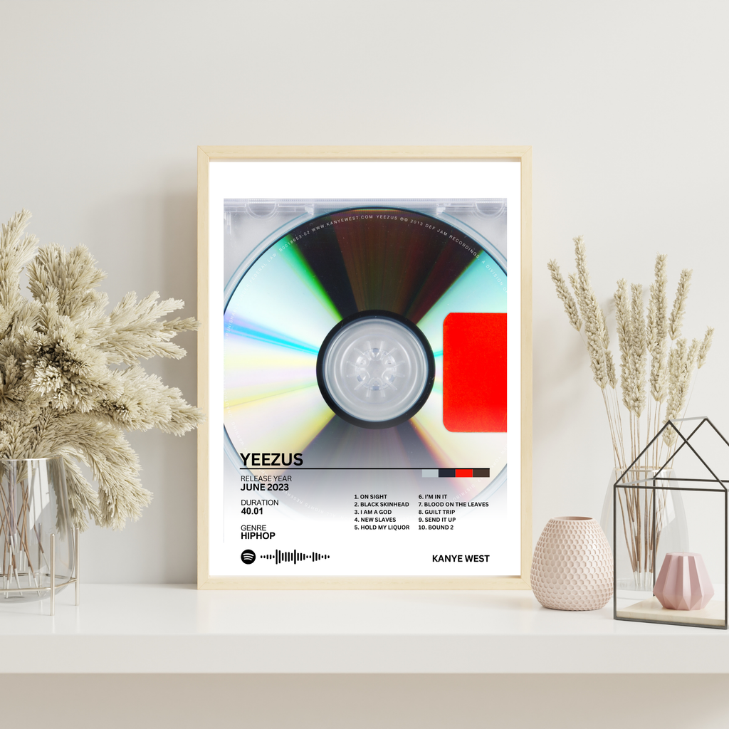 Yeezus - Kanye West 2 | PosterStudio Album Collection