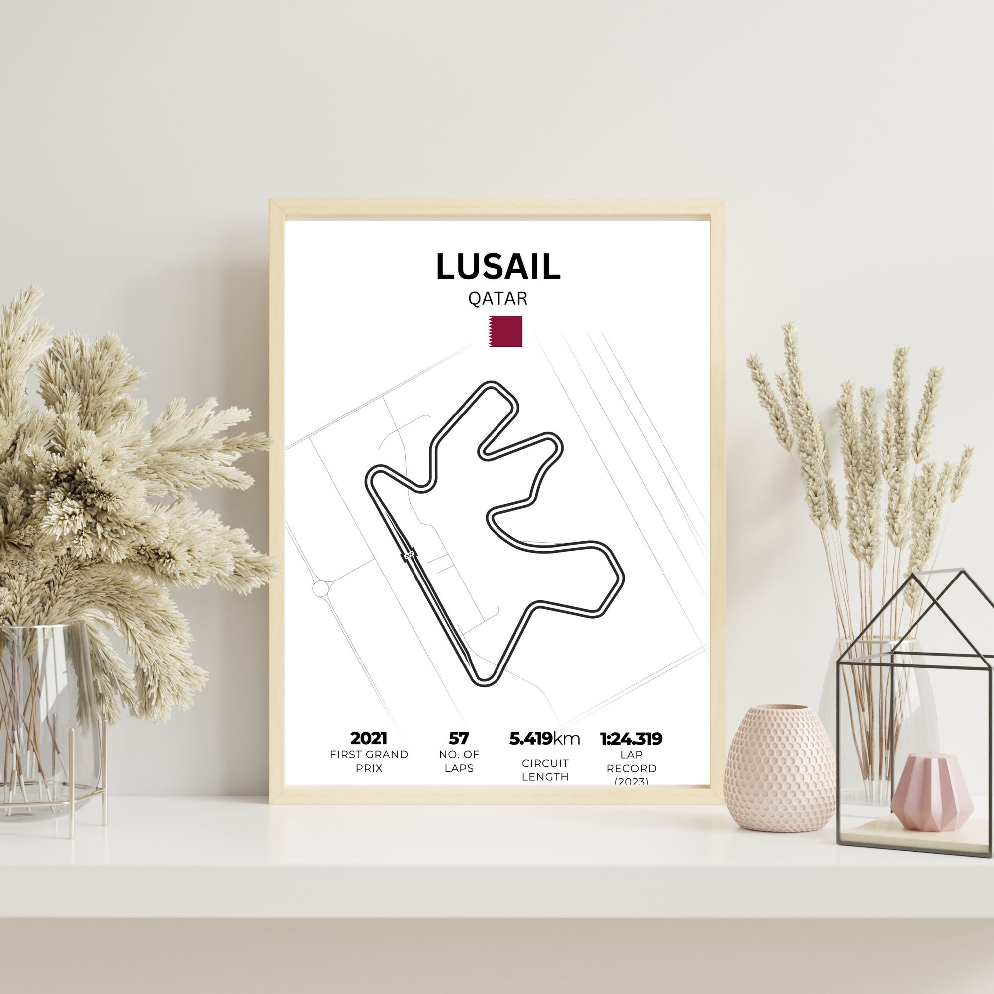Lusail | PosterStudio Formula One Collection
