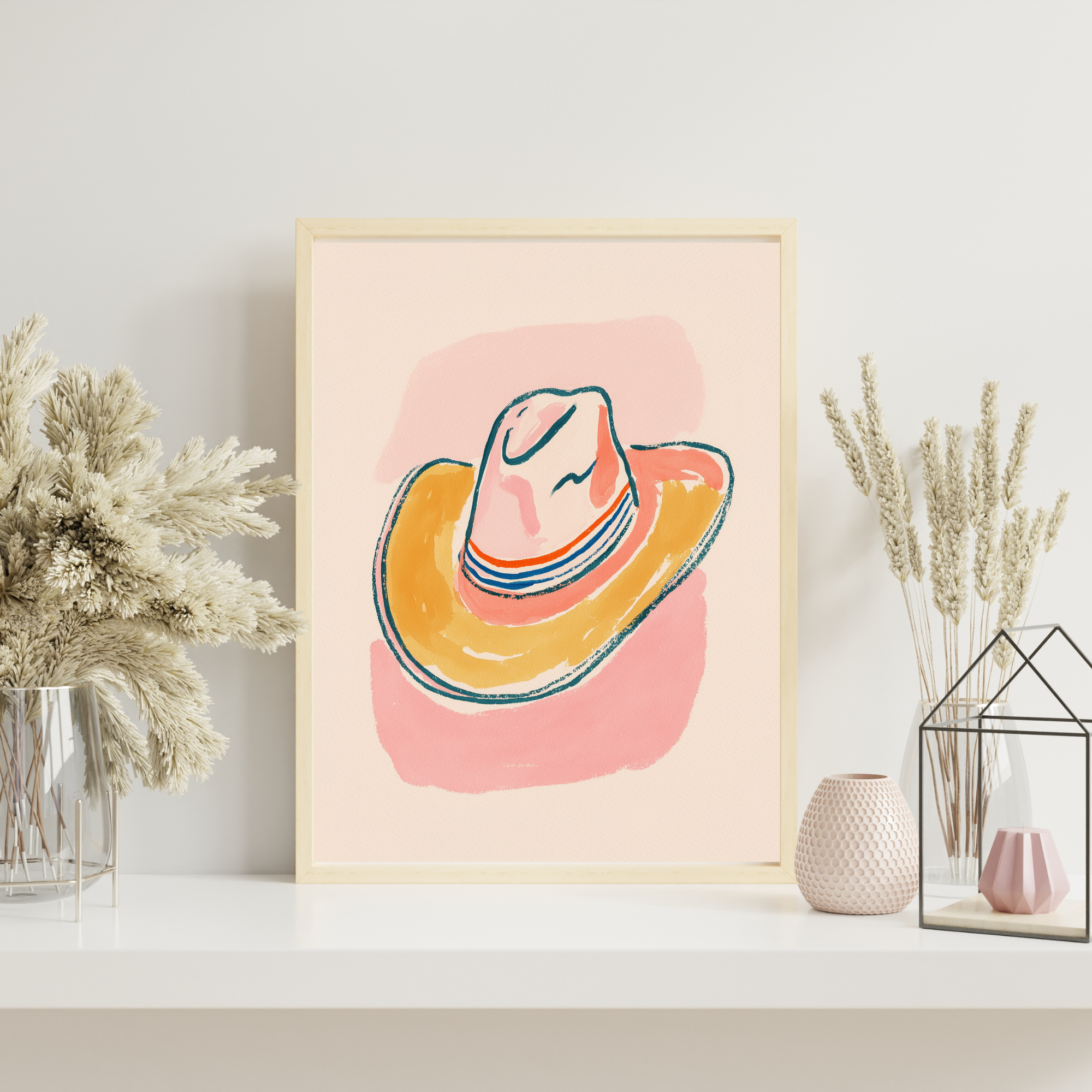 Cowboy Hat | PosterStudio Dopamine Collection