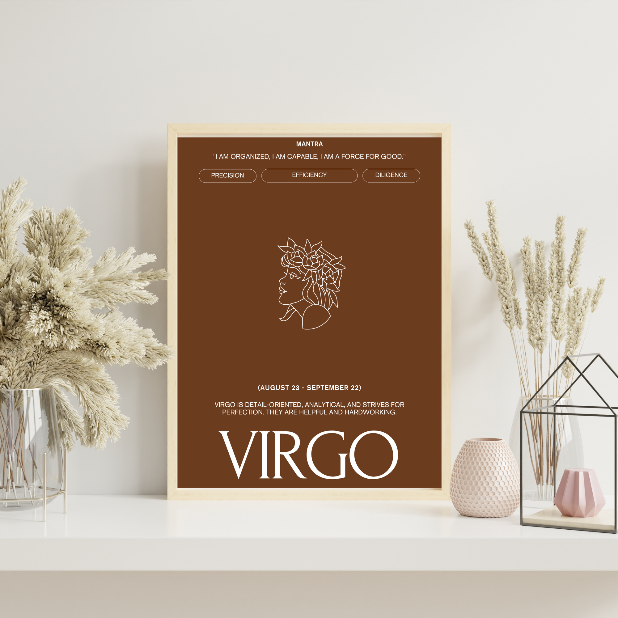 Virgo | PosterStudio Zodiac Collection
