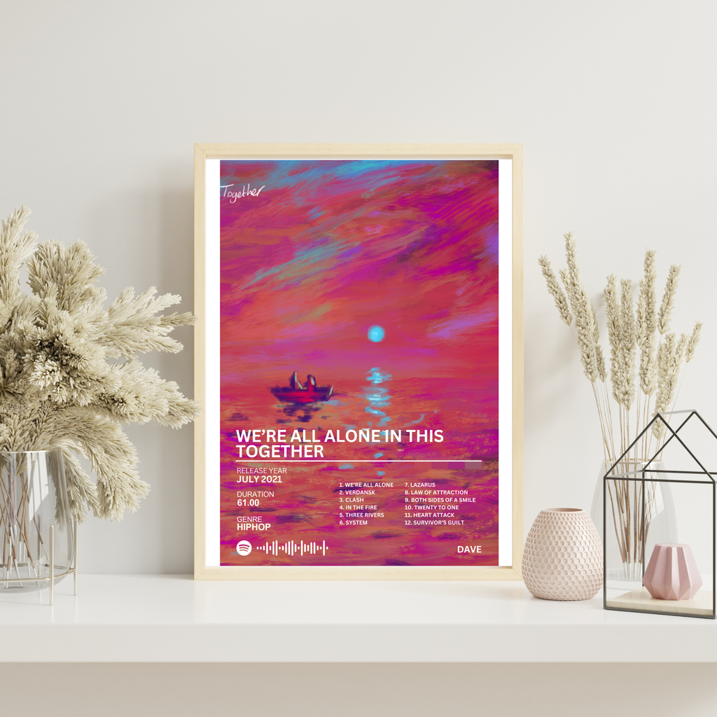 We're All Alone in this Together - Dave 2 | PosterStudio Album Collection