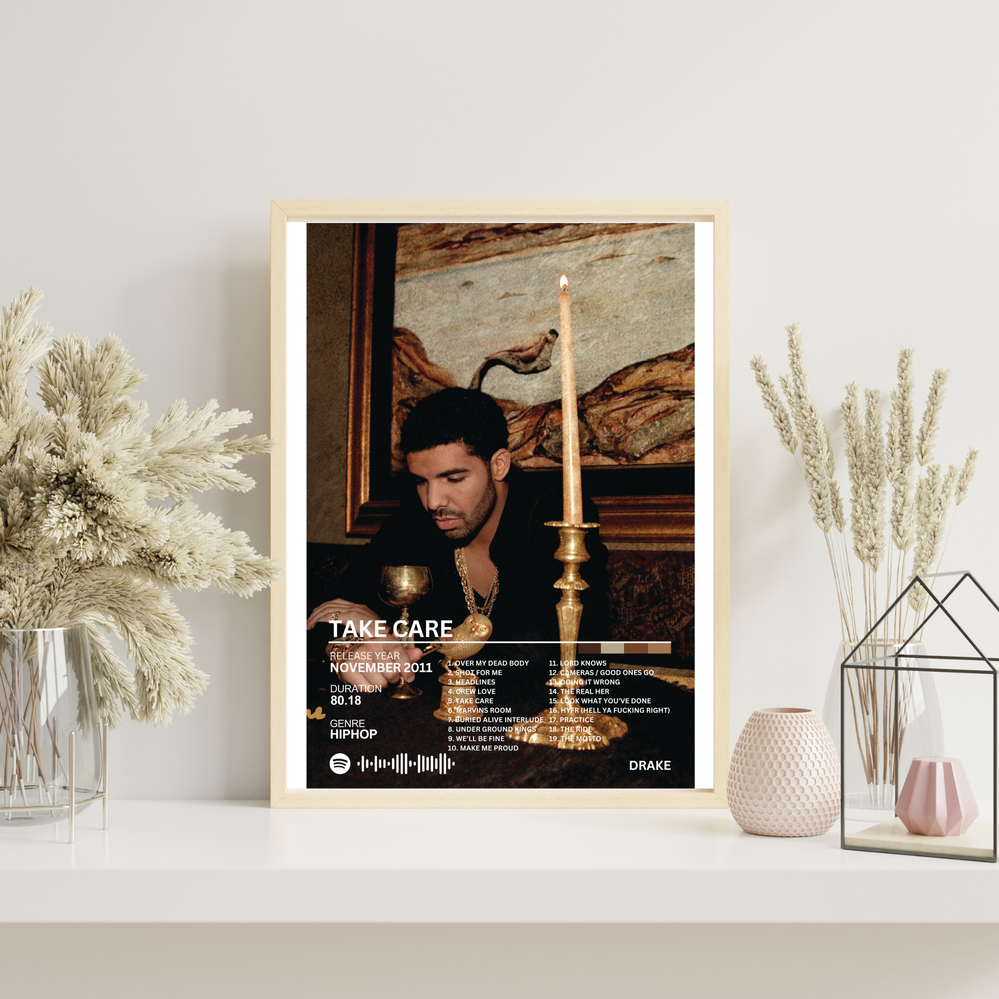 Take Care - Drake 2 | PosterStudio Album Collection