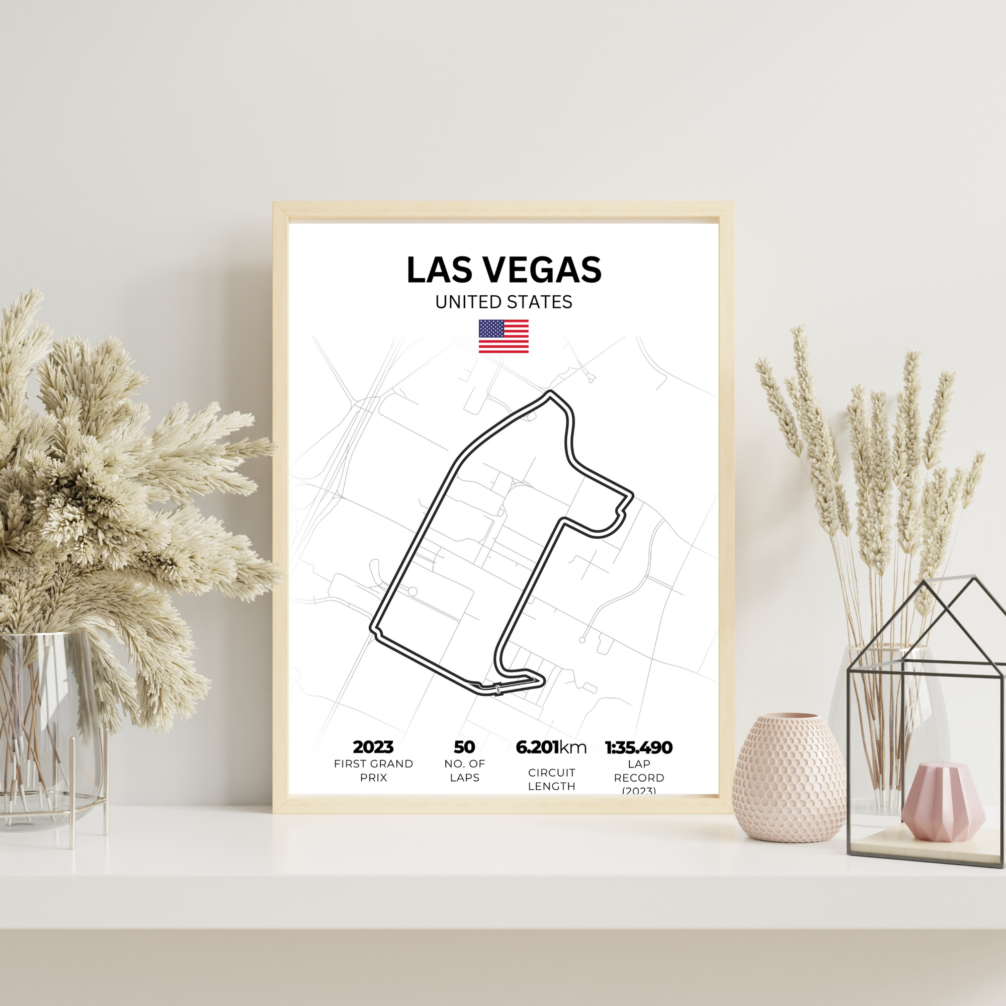 Las Vegas | PosterStudio Formula One Collection