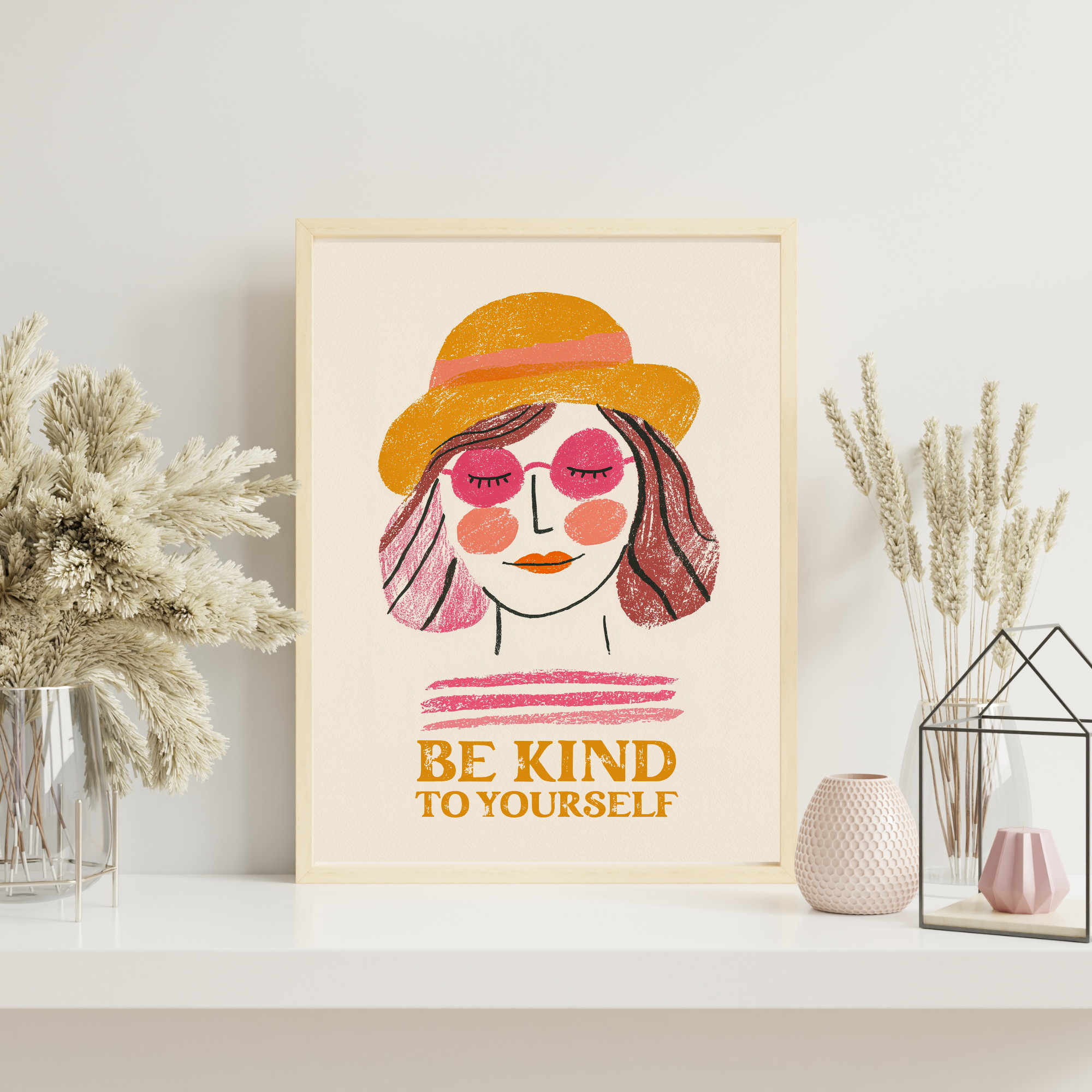 Be Kind to Yourself | PosterStudio Dopamine Collection
