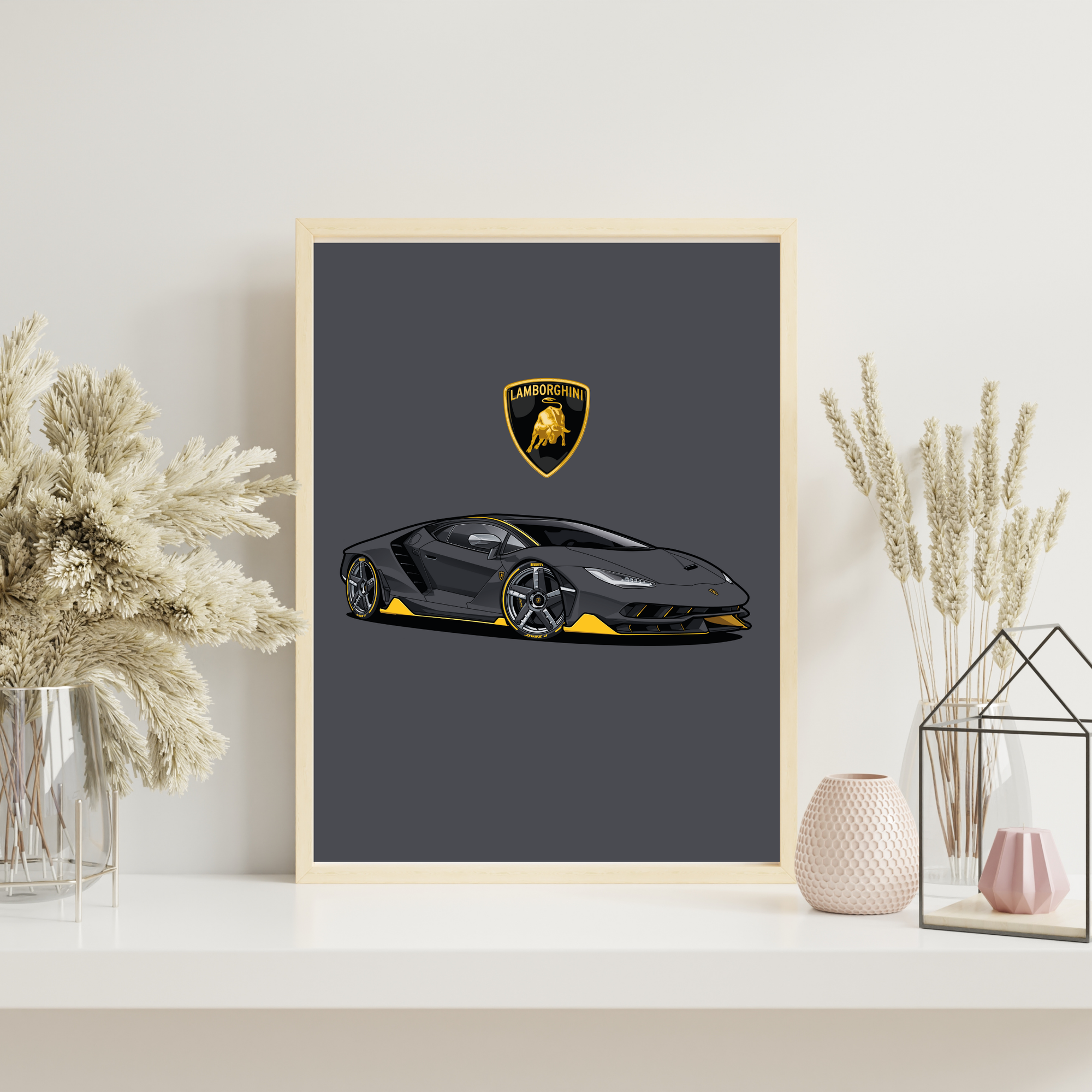 Lamborghini Centenario | PosterStudio Automotive Collection