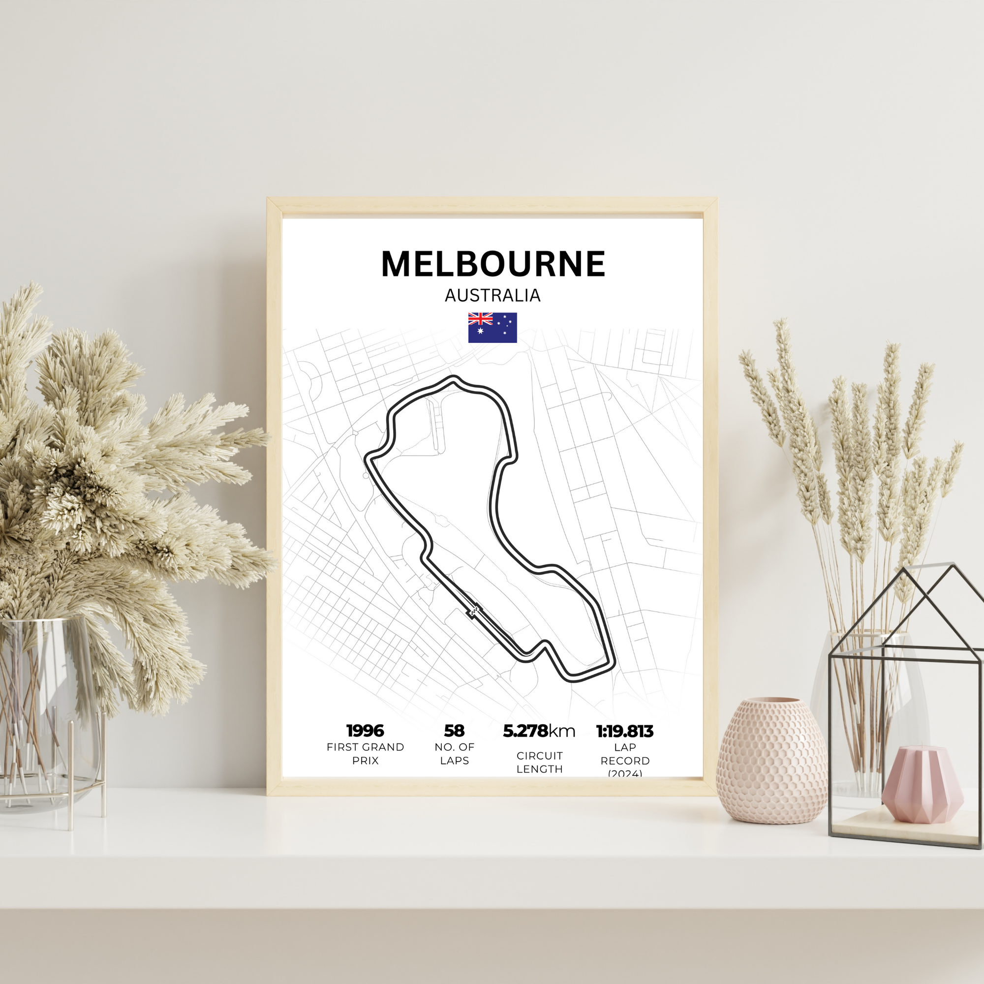Melbourne | PosterStudio Formula One Collection