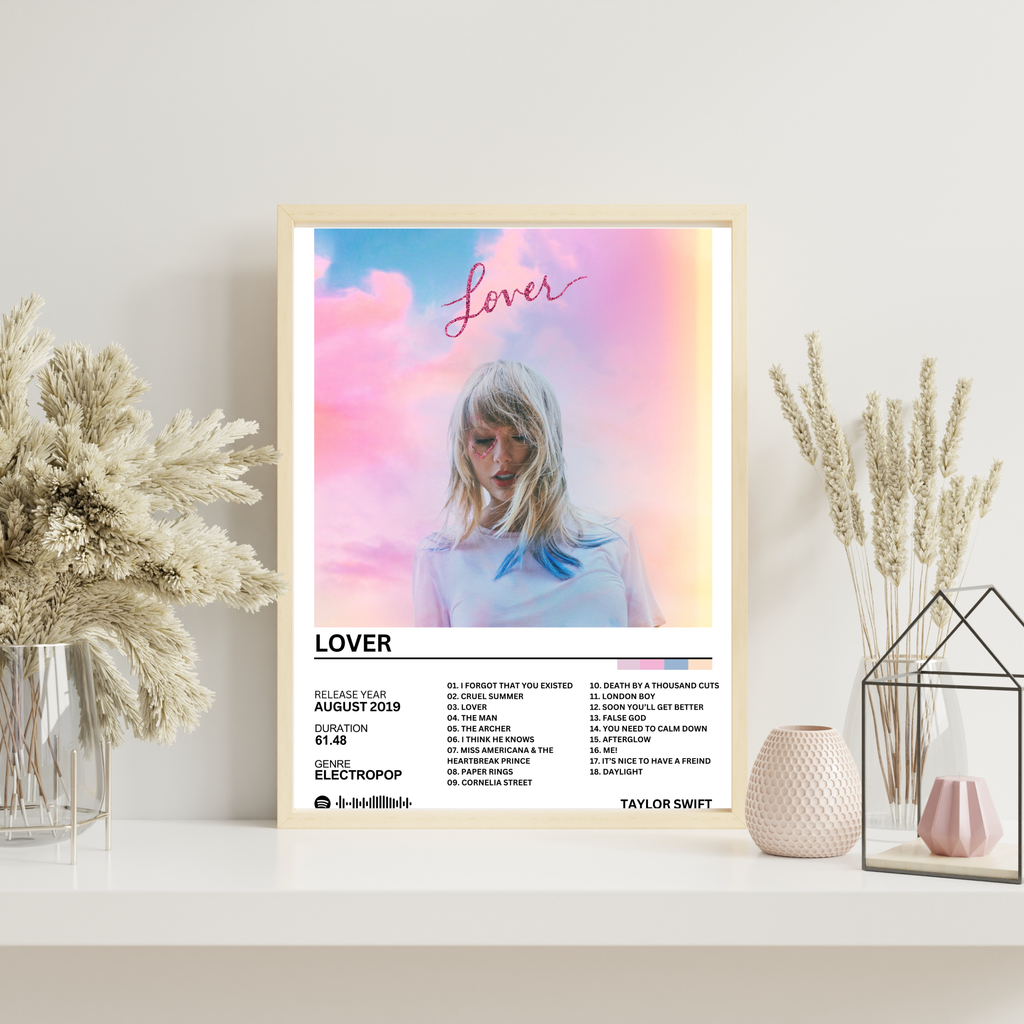 Lover - Taylor Swift | PosterStudio Album Collection