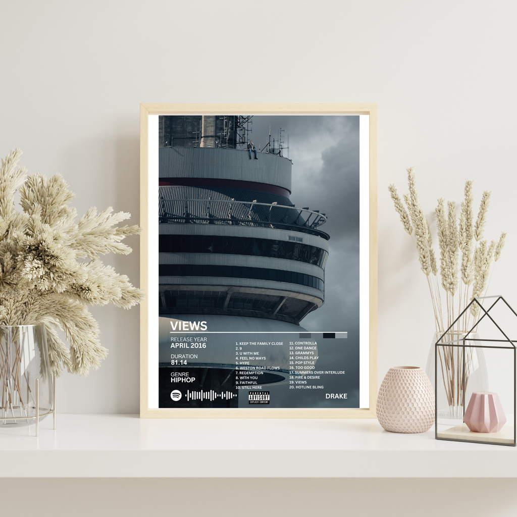 Views - Drake 2 | PosterStudio Album Collection