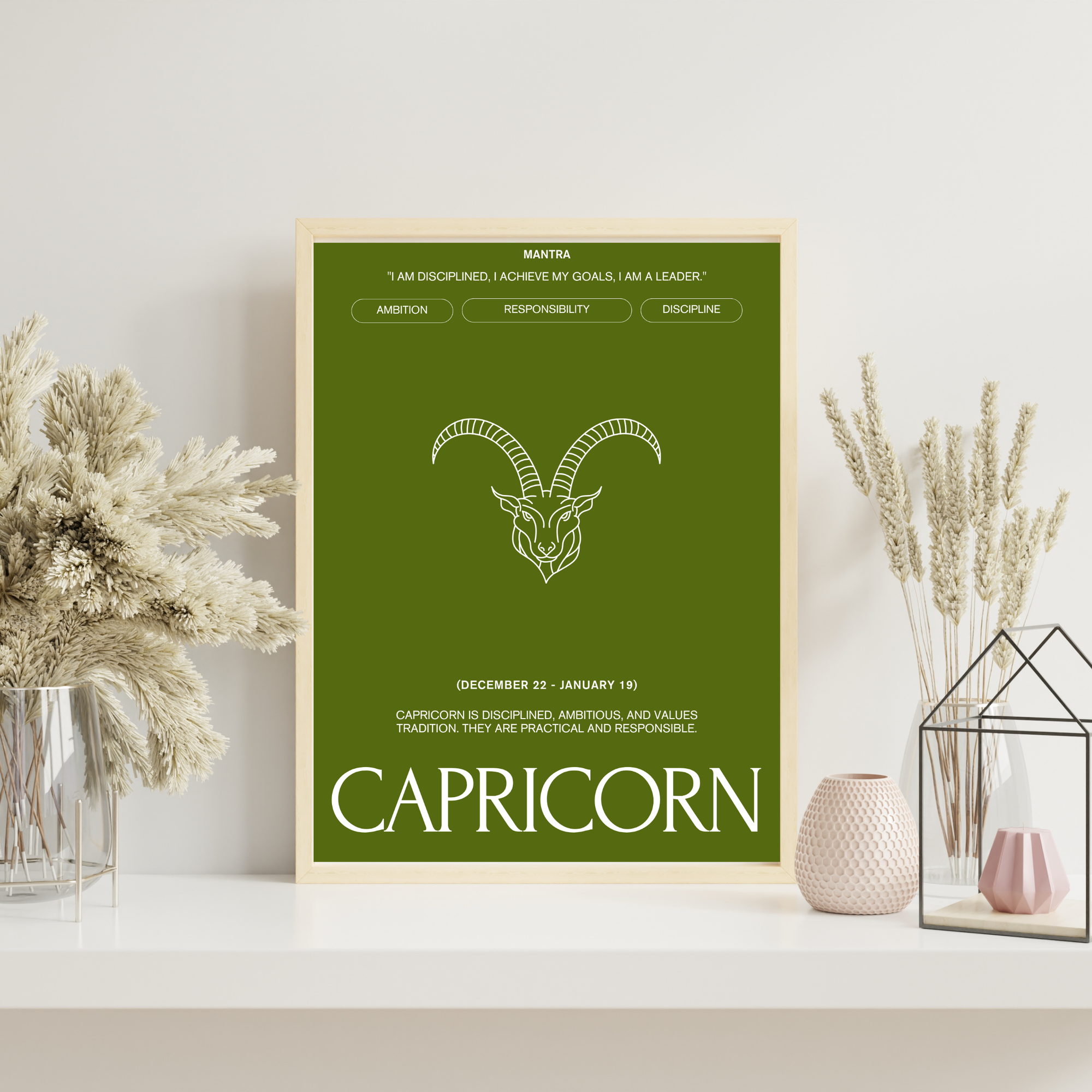 Capricorn | PosterStudio Zodiac Collection