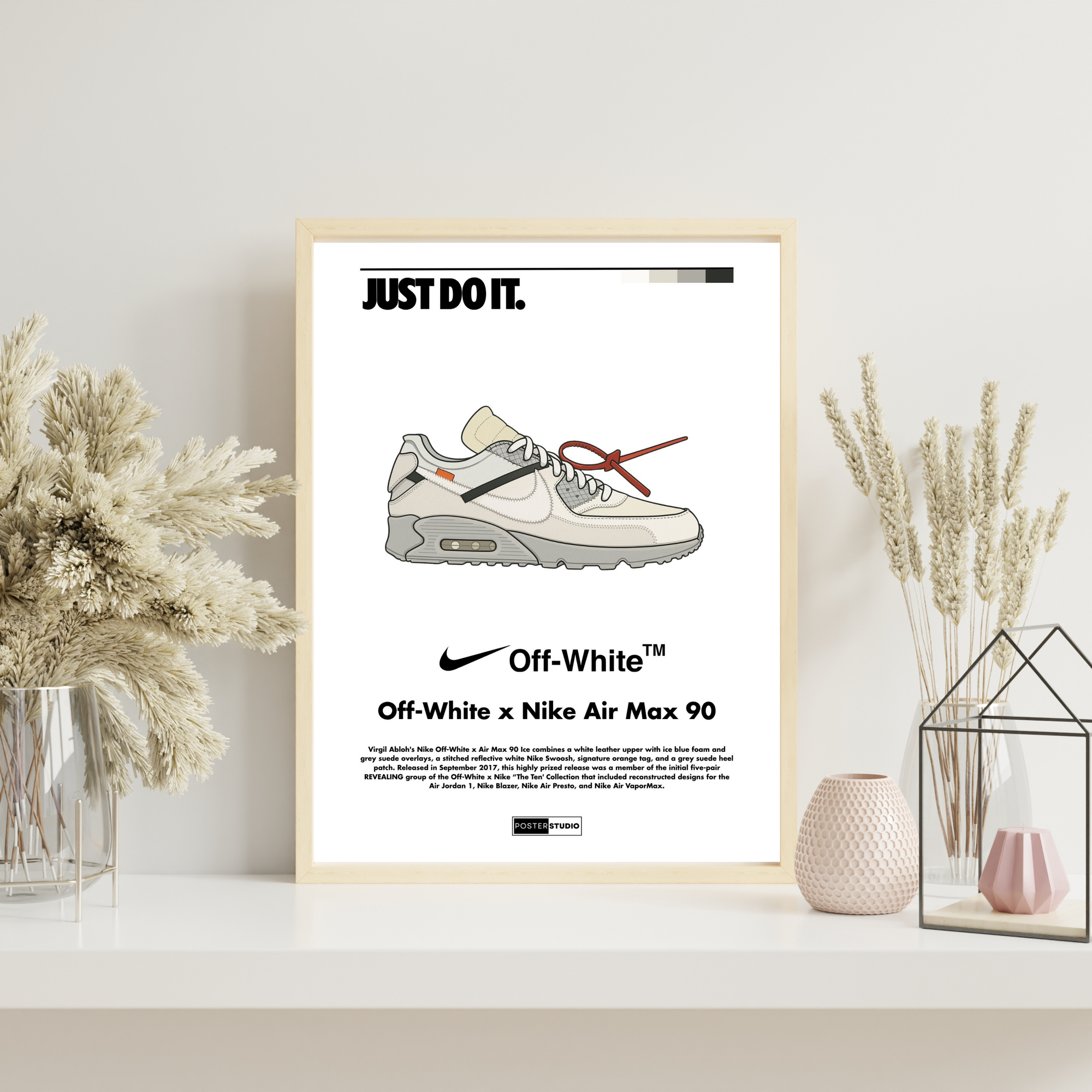 Nike x Off-White 'Air Max 90' | PosterStudio Sneaker Collection