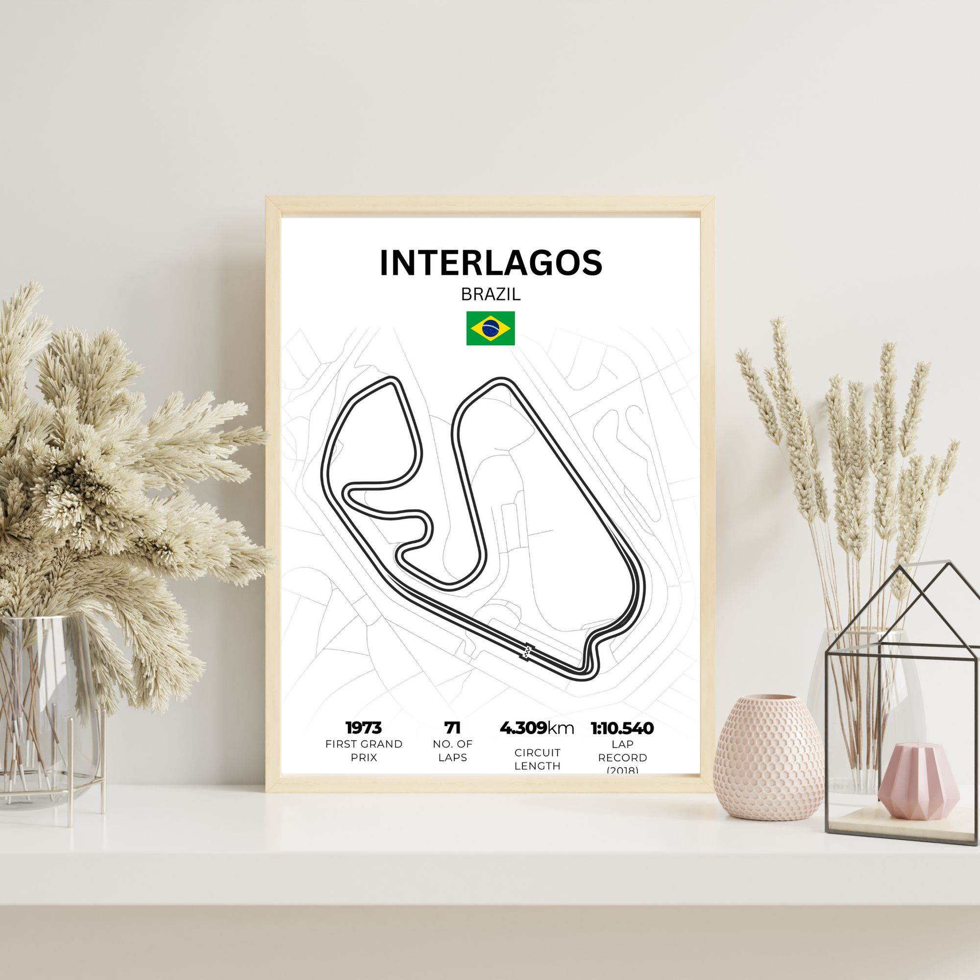 Interlagos | PosterStudio Formula One Collection