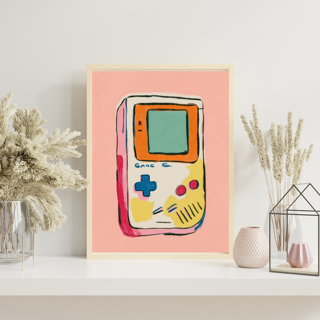 Gameboy | PosterStudio Dopamine Collection